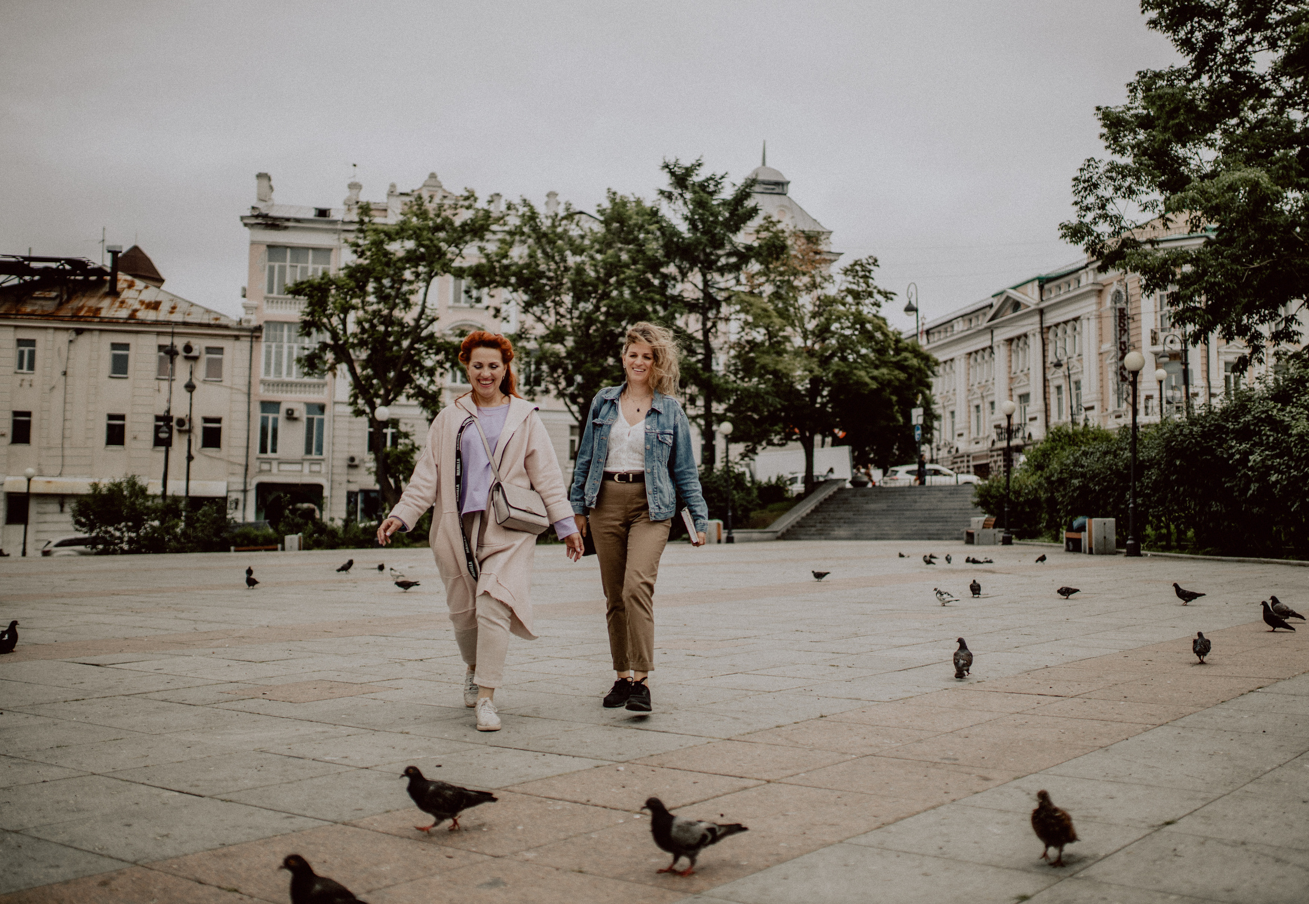 Катя с мамой. Семейный, детский фотограф, видеограф. Город Владивосток Рубцова Юлия