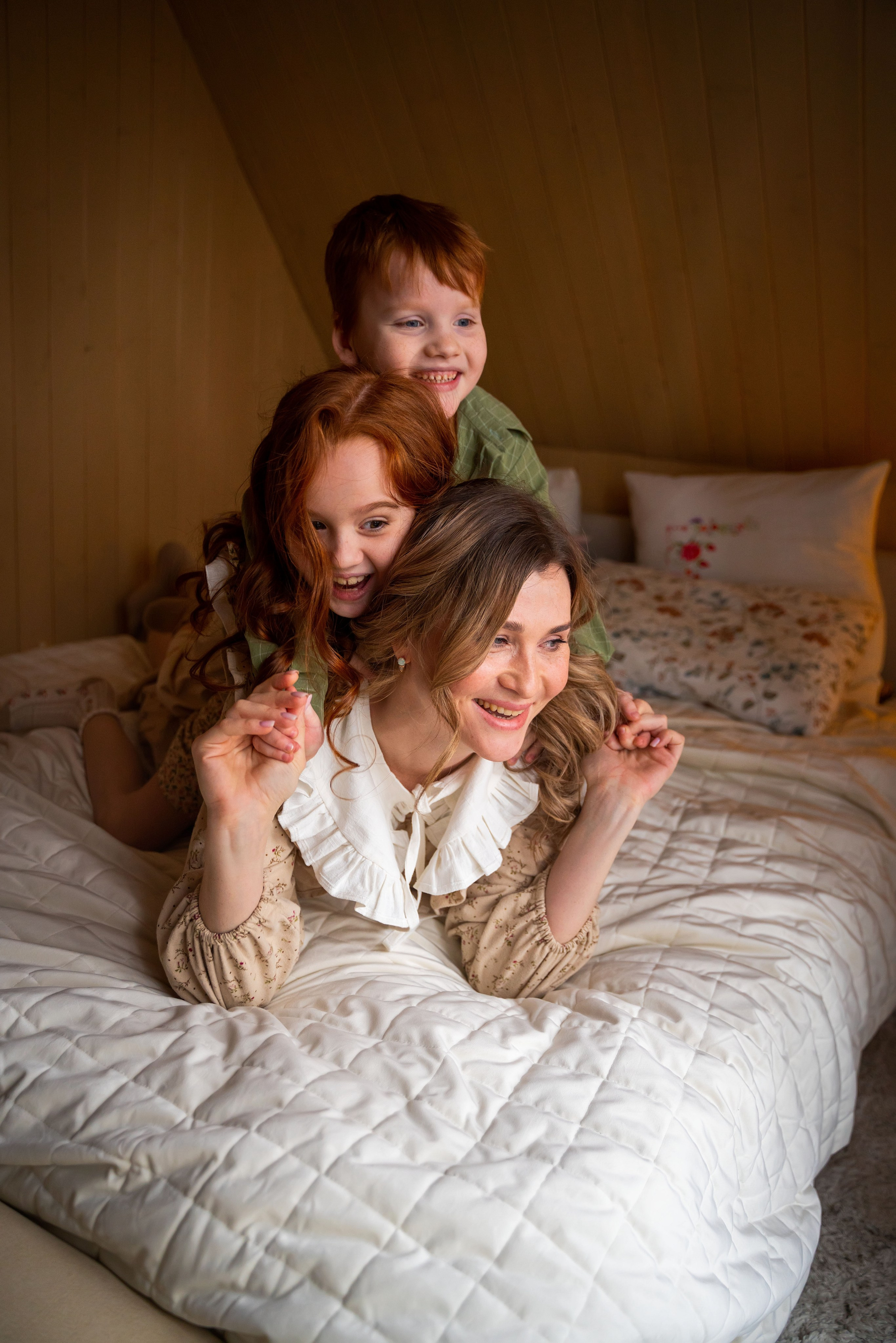 Маша и детки. Фотограф Мария Орлова