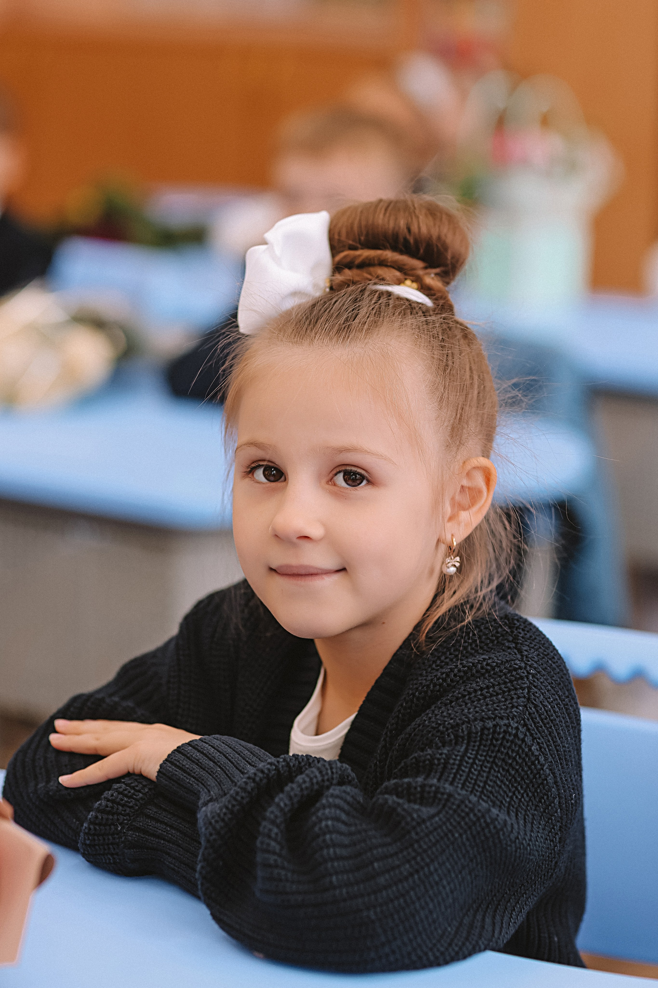 1 сентября линейка+кл час+портреты. Семейный фотограф Тюмень, фотограф на роды Салмина Мария