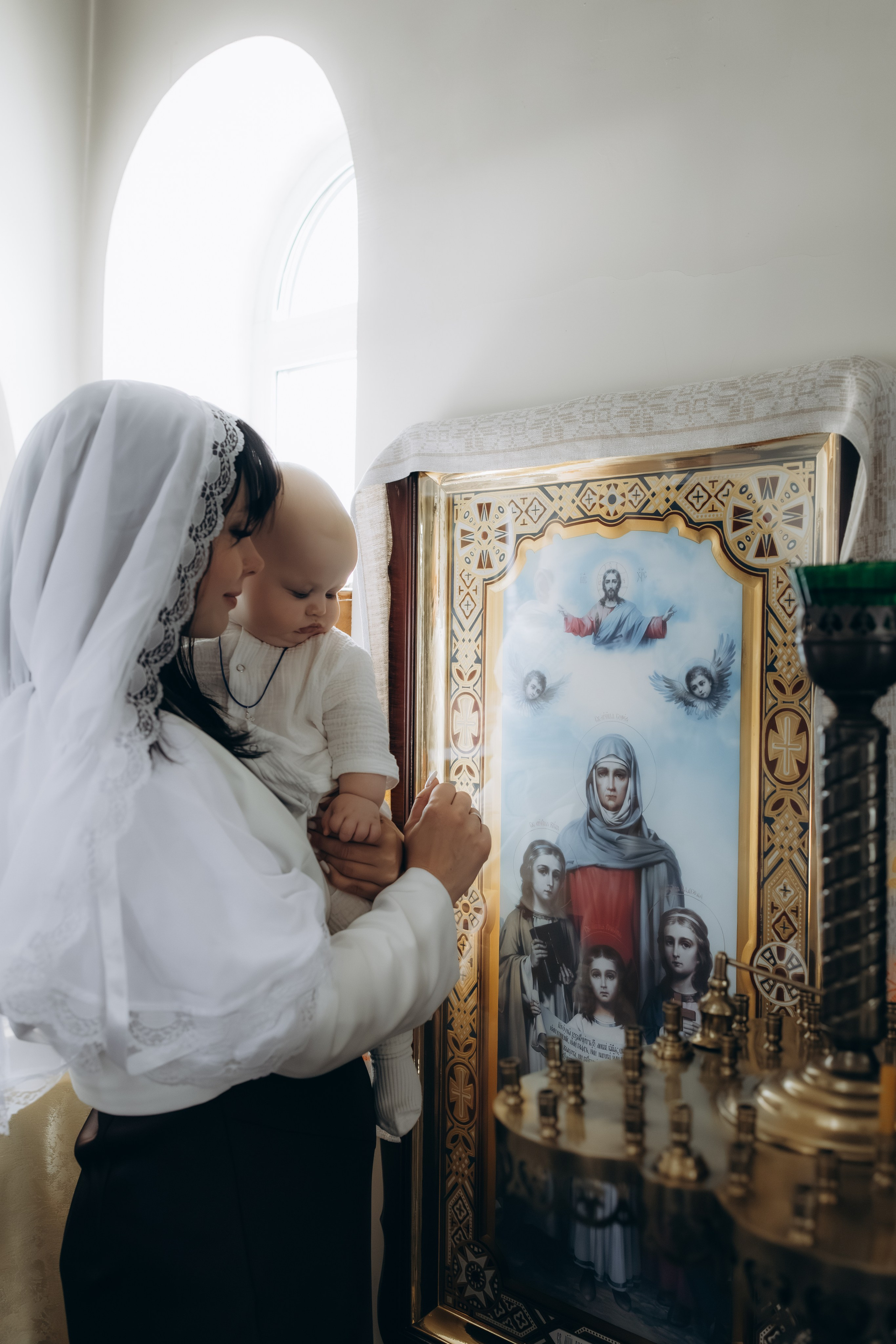 Крещение. Семейный фотограф в Минске — Алина Тиханович