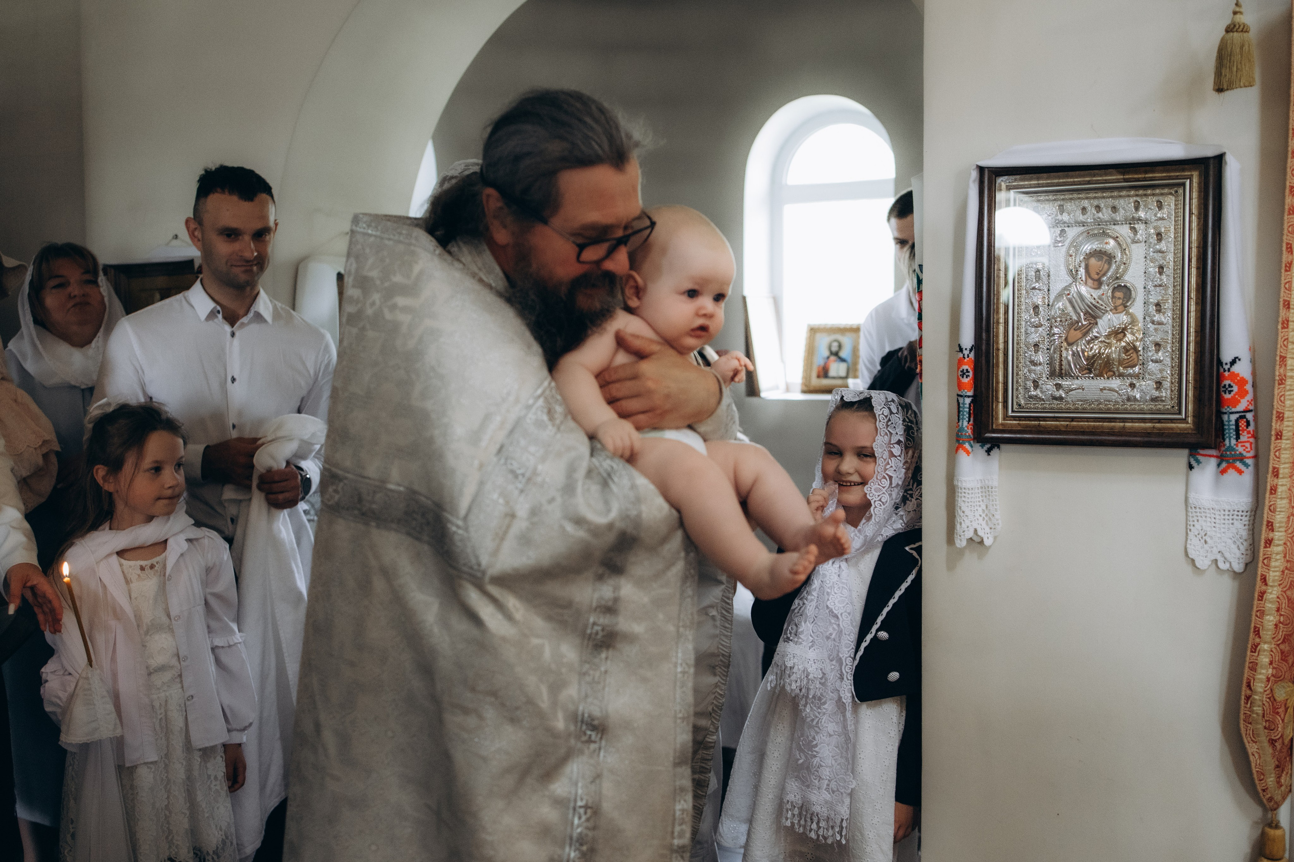 Крещение. Семейный фотограф в Минске — Алина Тиханович