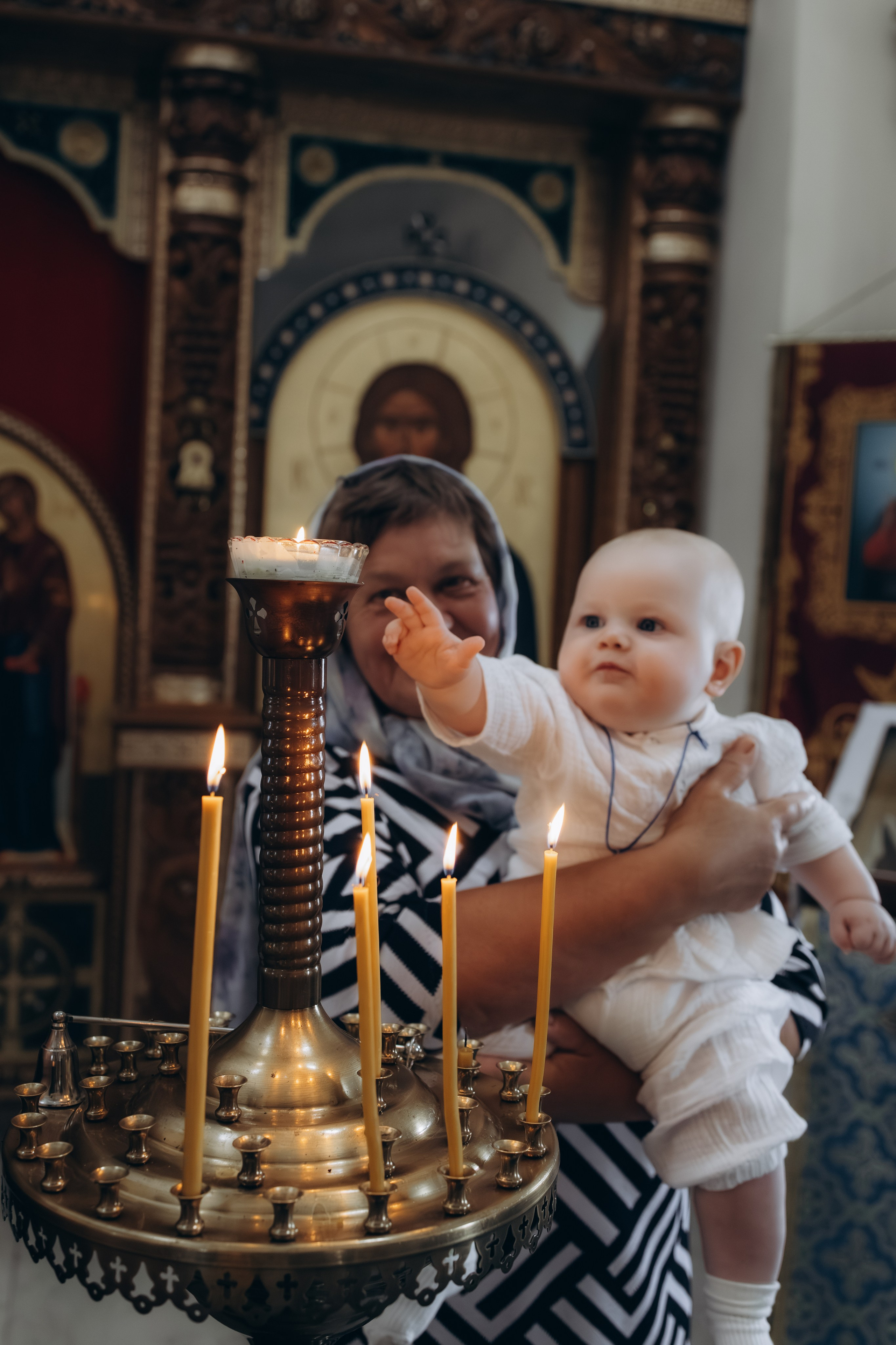 Крещение. Семейный фотограф в Минске — Алина Тиханович
