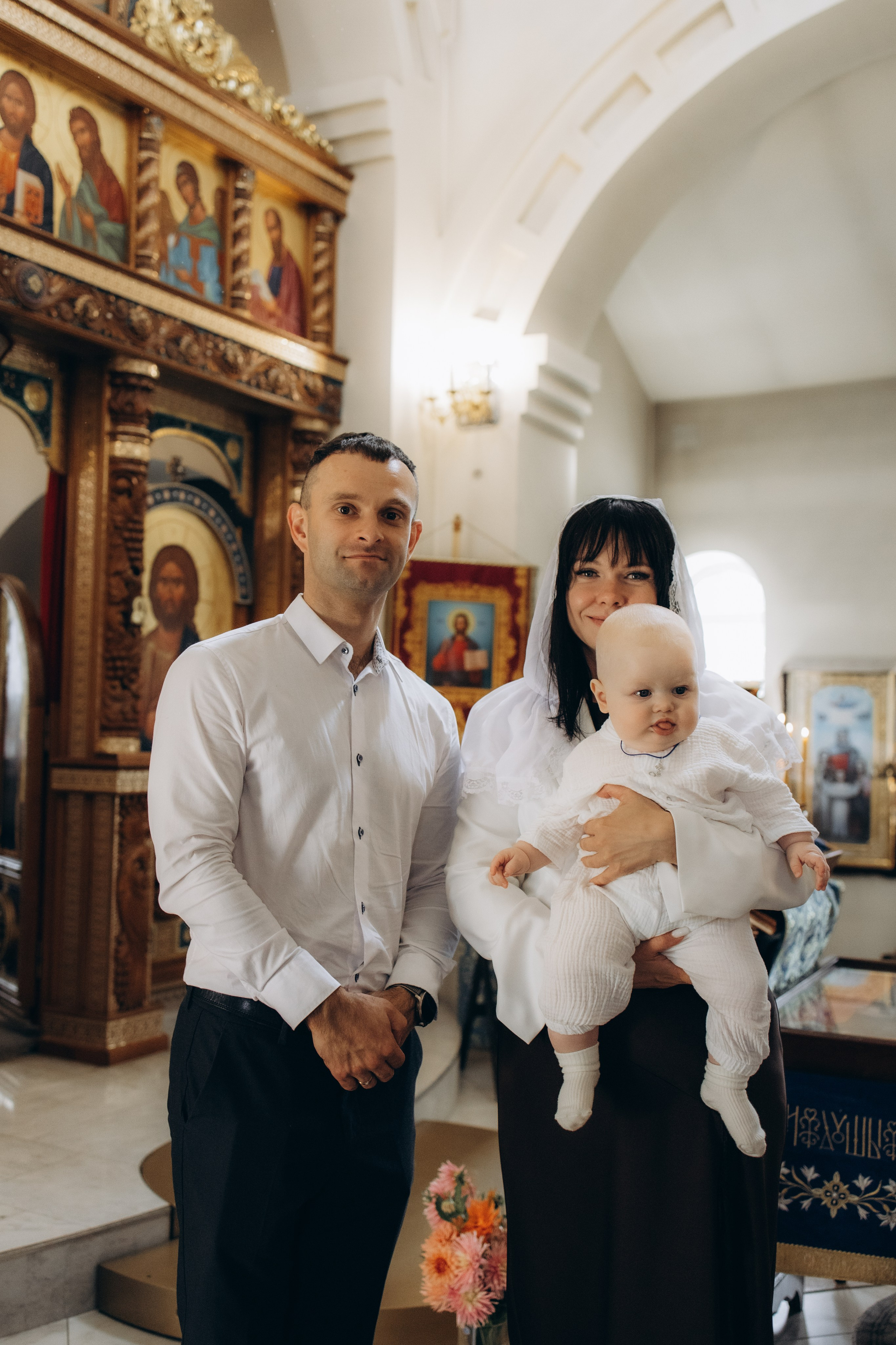 Крещение. Семейный фотограф в Минске — Алина Тиханович