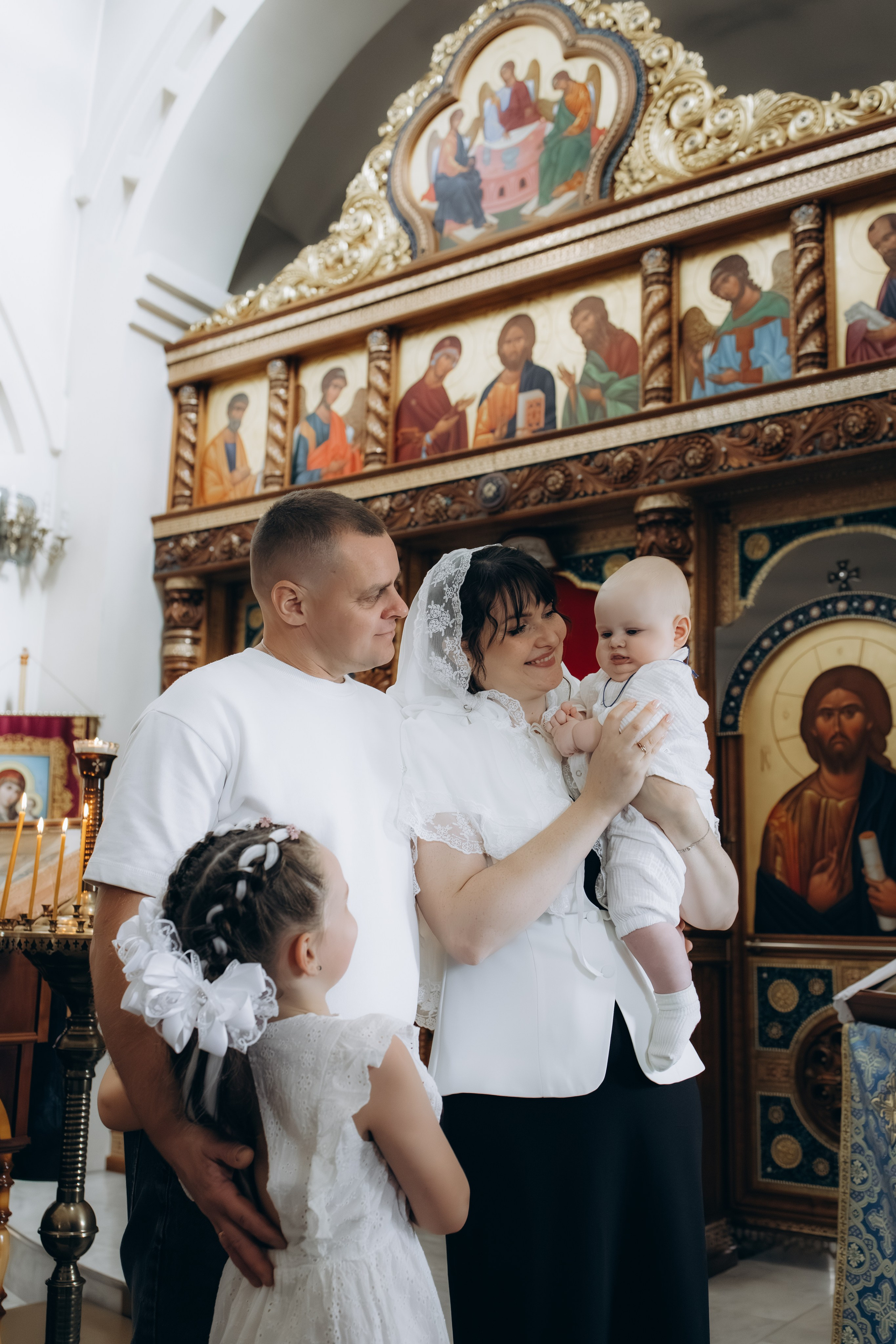 Крещение. Семейный фотограф в Минске — Алина Тиханович
