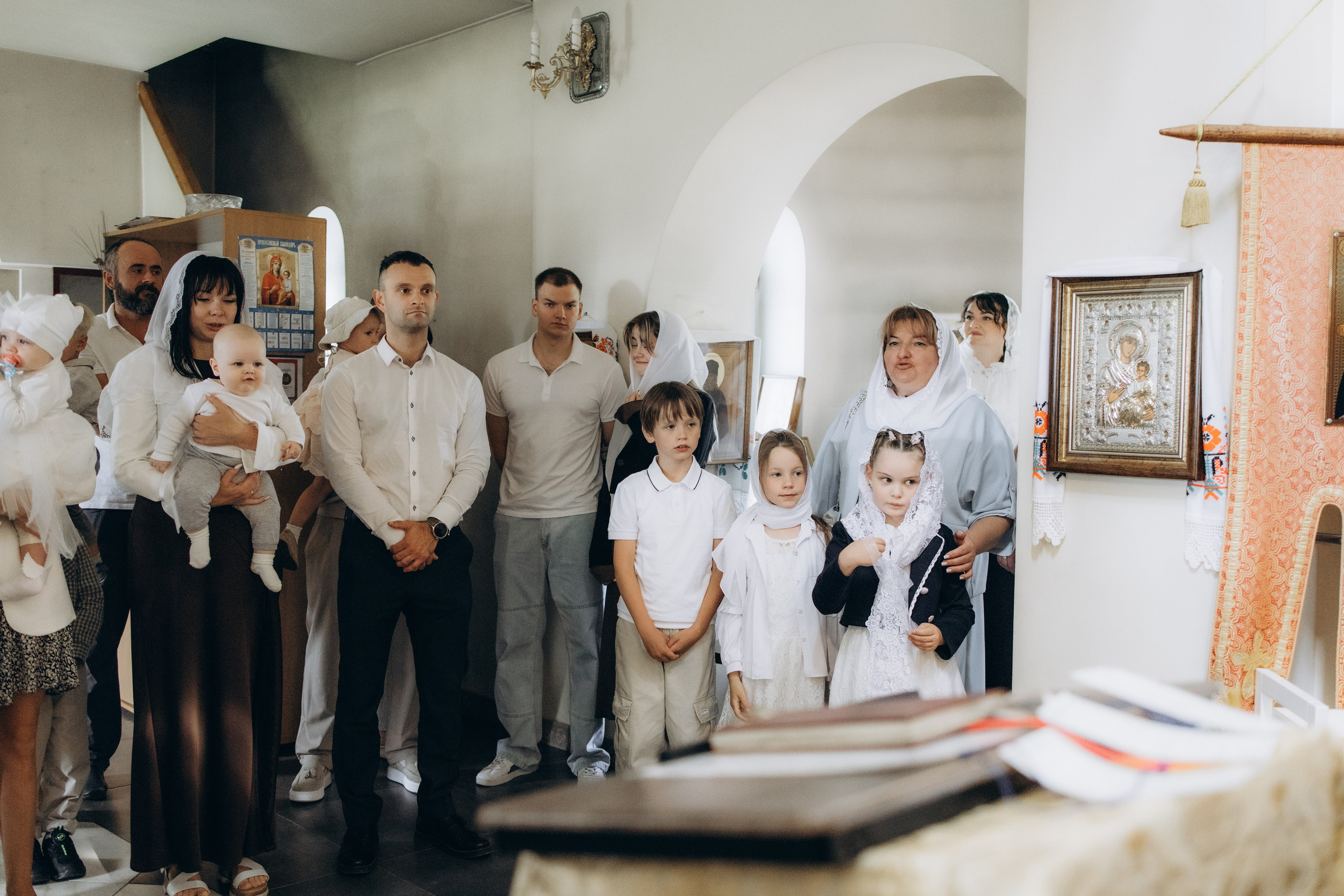 Крещение. Семейный фотограф в Минске — Алина Тиханович