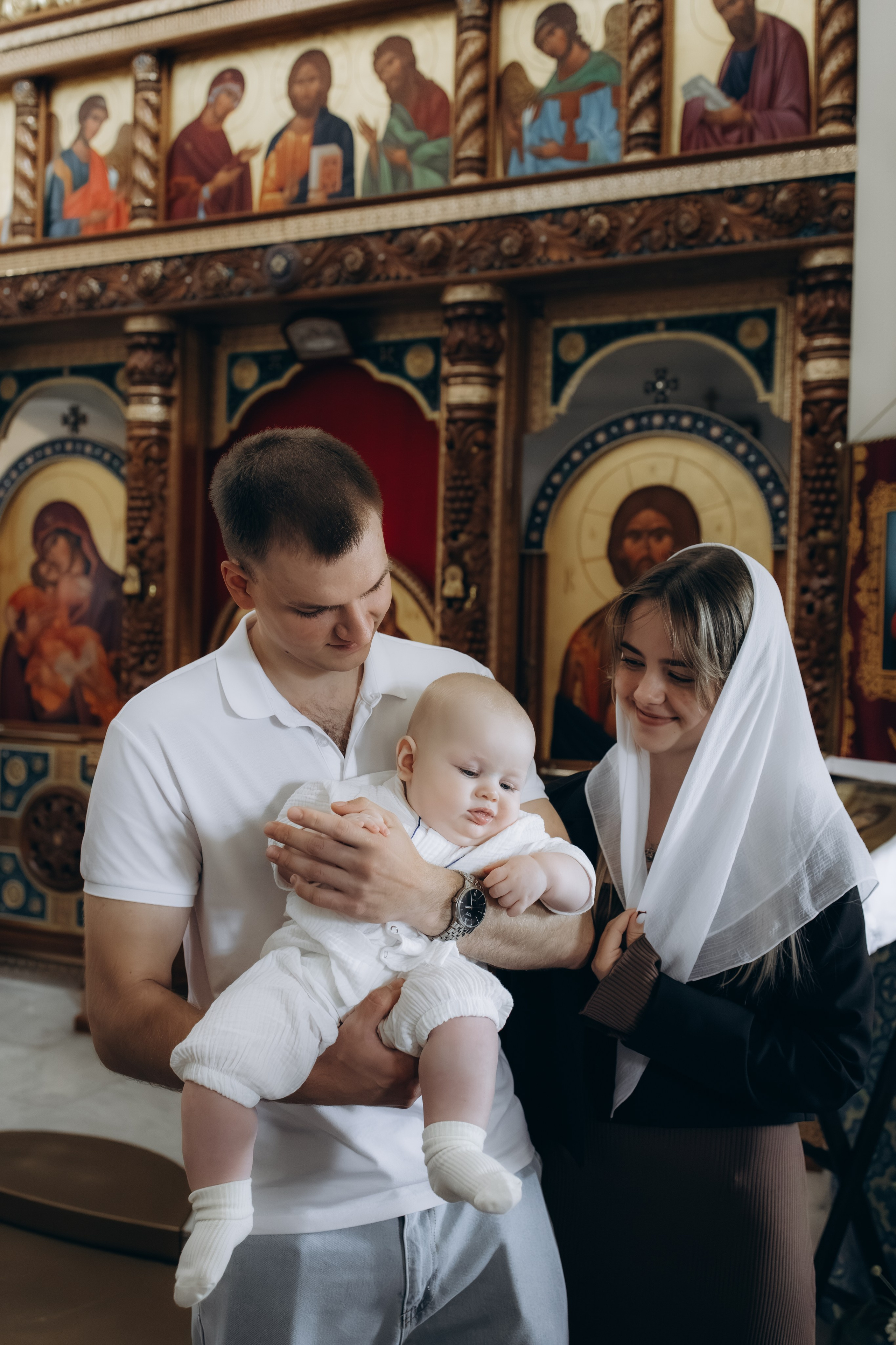 Крещение. Семейный фотограф в Минске — Алина Тиханович