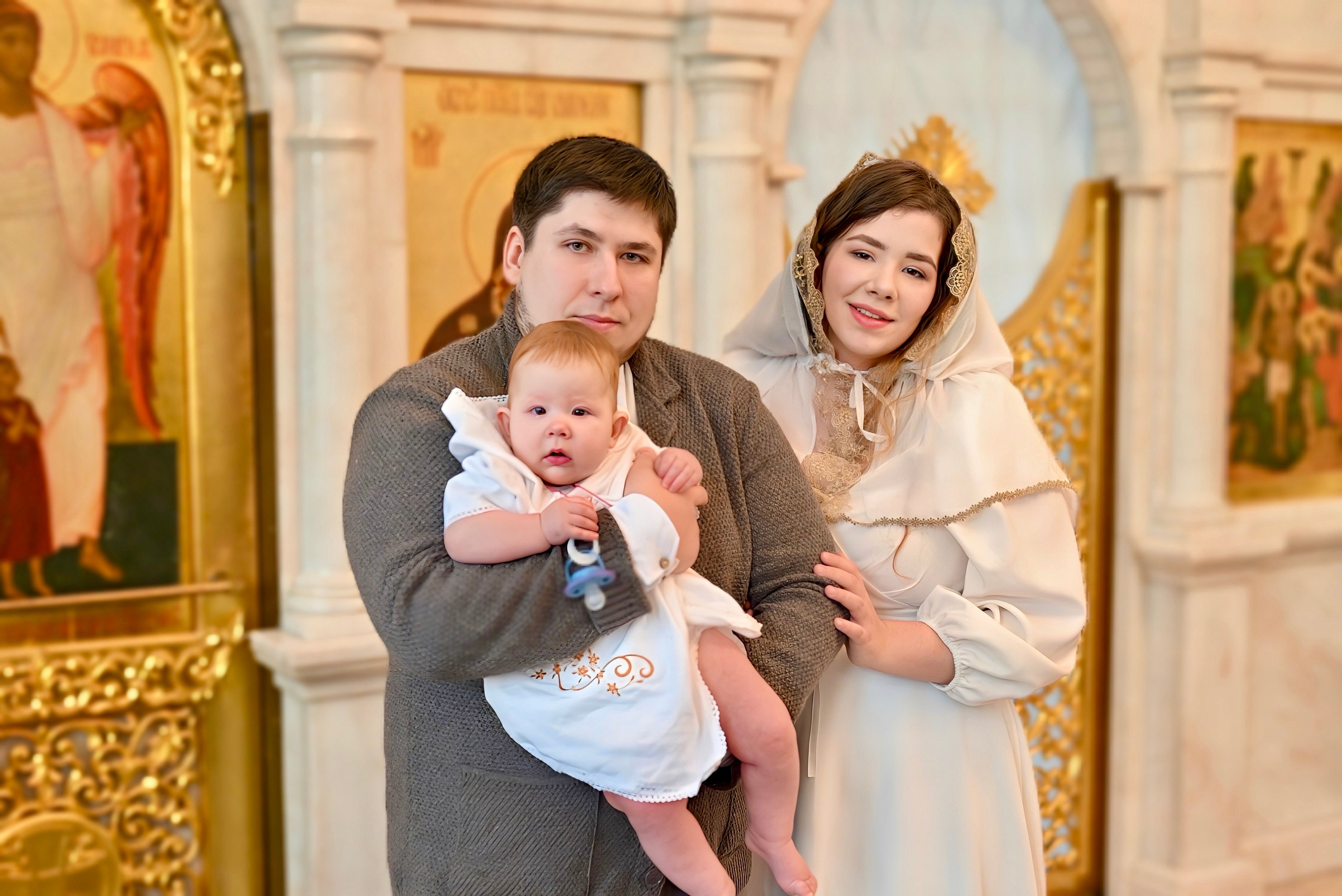 Крещение в Царицыно. Семейный и детский фотограф Москва
