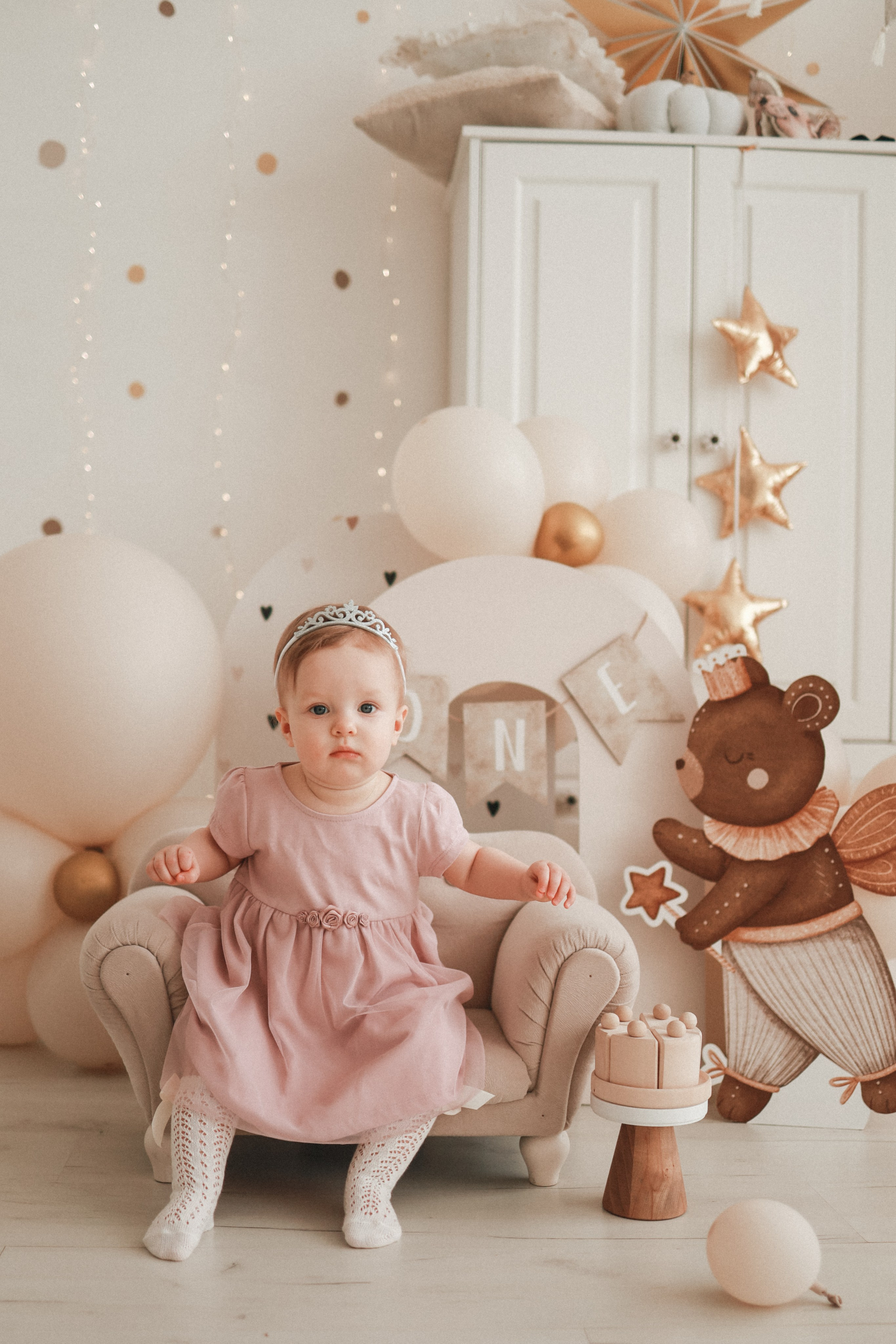 Happy Birhday. Фотограф новорожденных и детский фотограф в Новосибирске