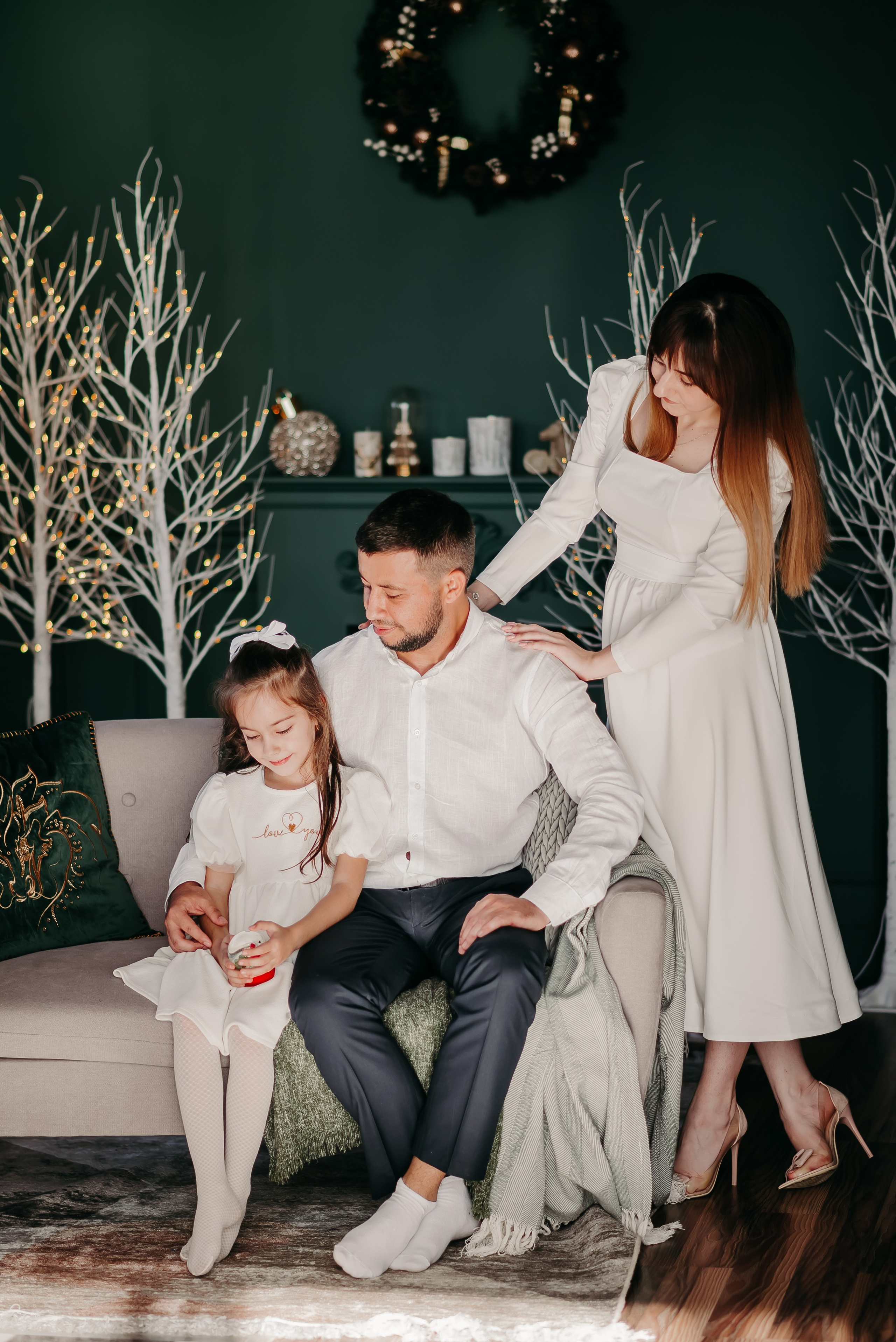 Новогодние фотосессии. Семейный и женский фотограф Лоо Краснодар Сочи Энем Татьяна Трибурт