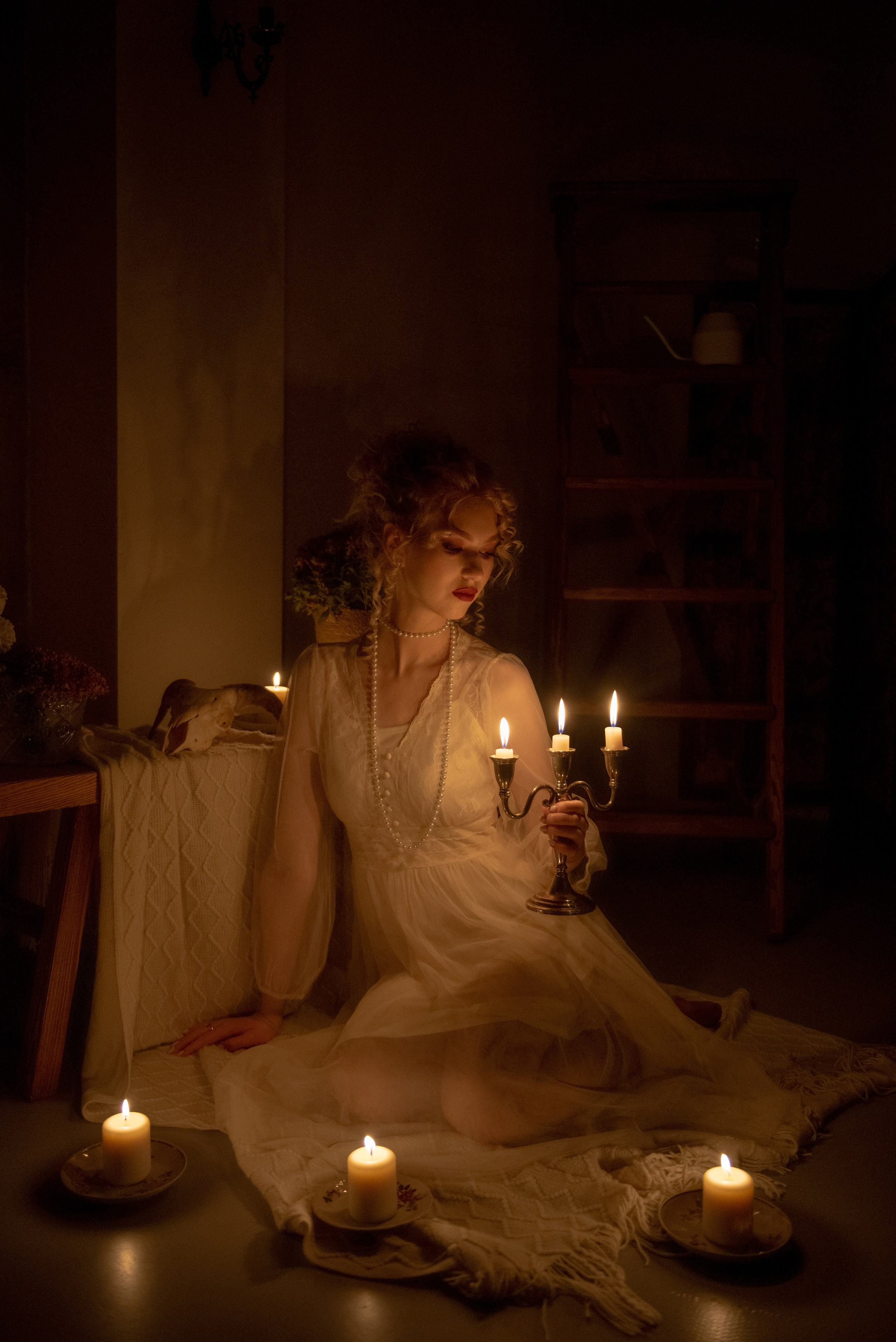 Вампирская тематика. Портретный фотограф в Казани Тумурзина Камила