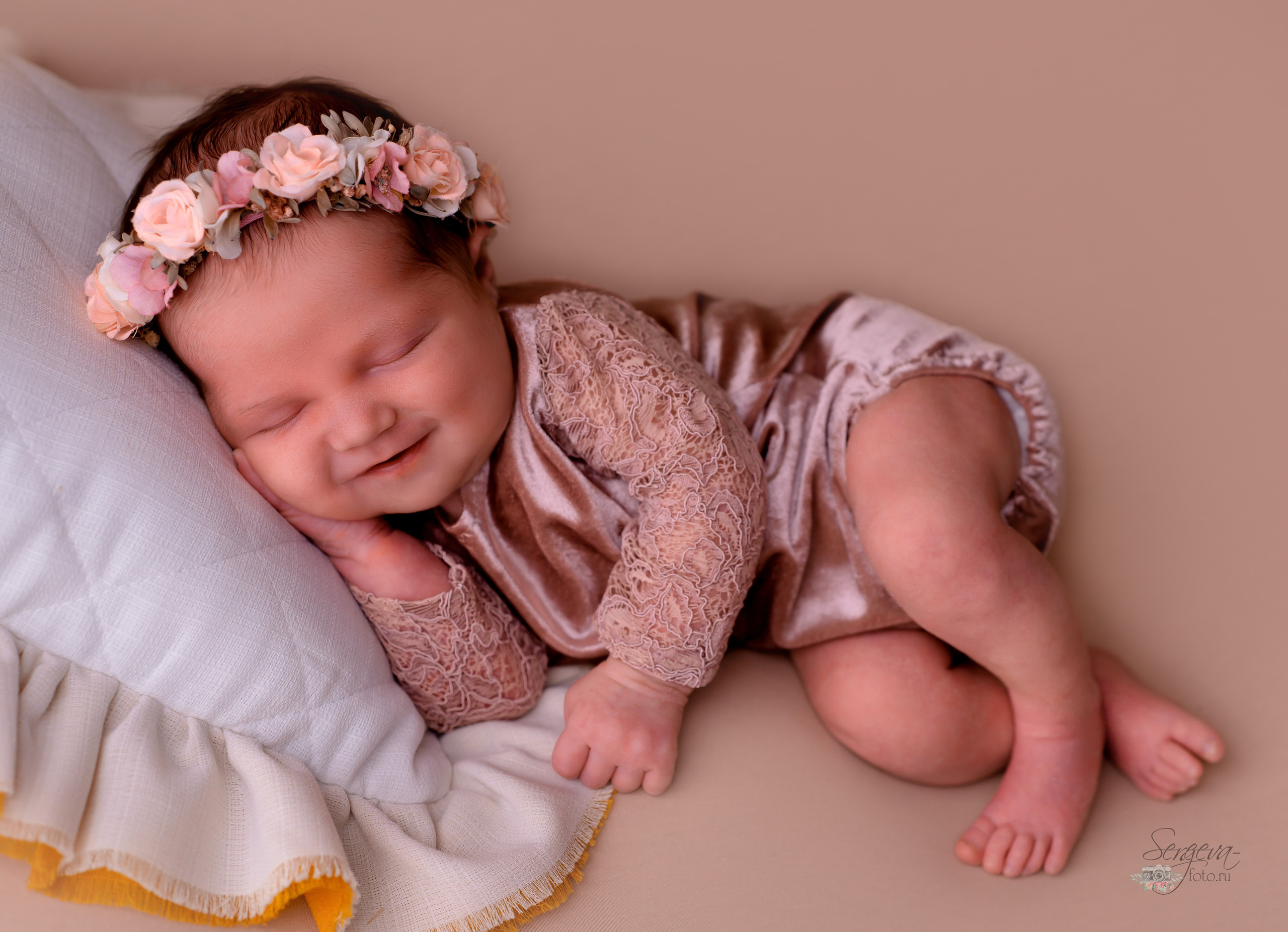 Аделина 9 дней. Фотограф новорожденных в Нижнем Новгороде Сергеева Оксана