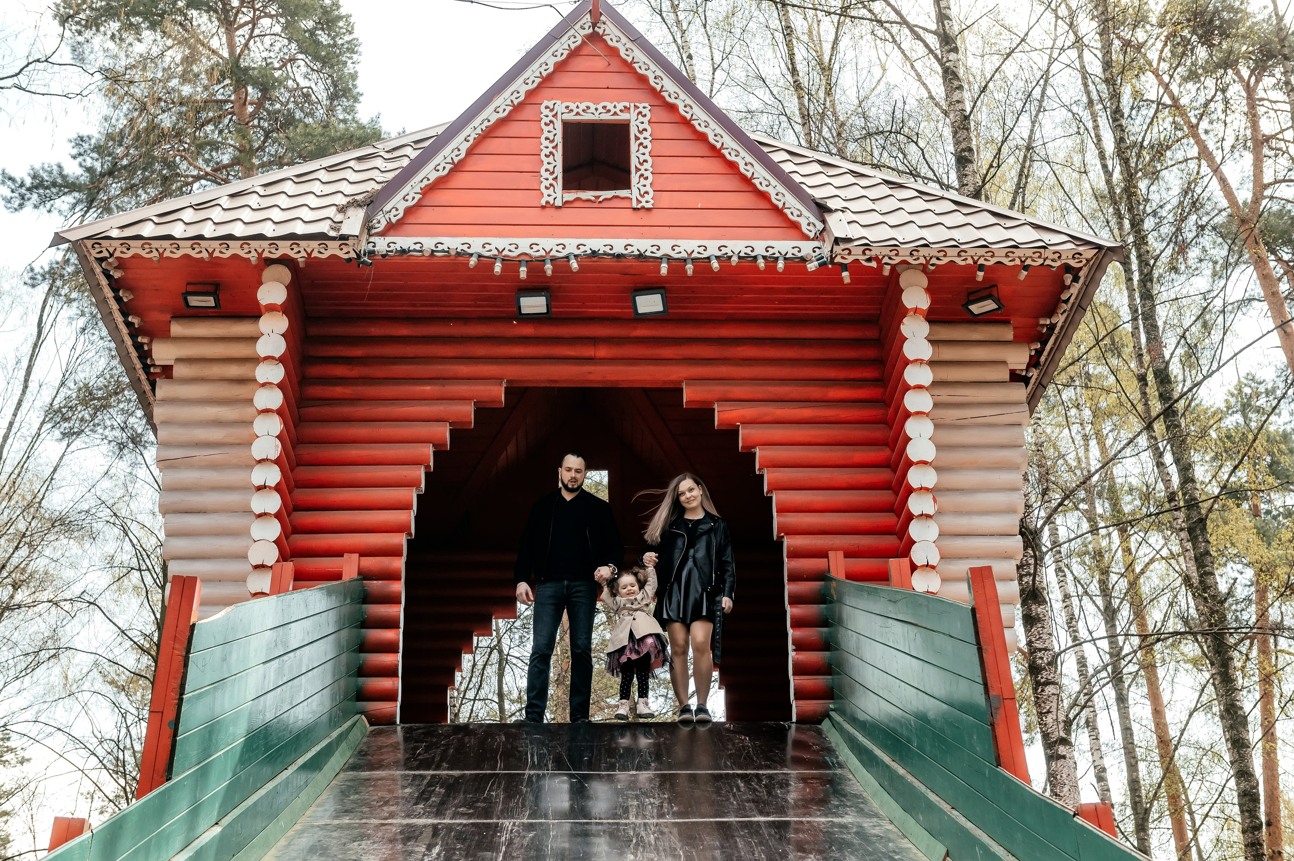 Кристина и семья, Ногинск, парк. Свадебный и семейный фотограф Виктория Носачёва. Щелково, Москва и МО