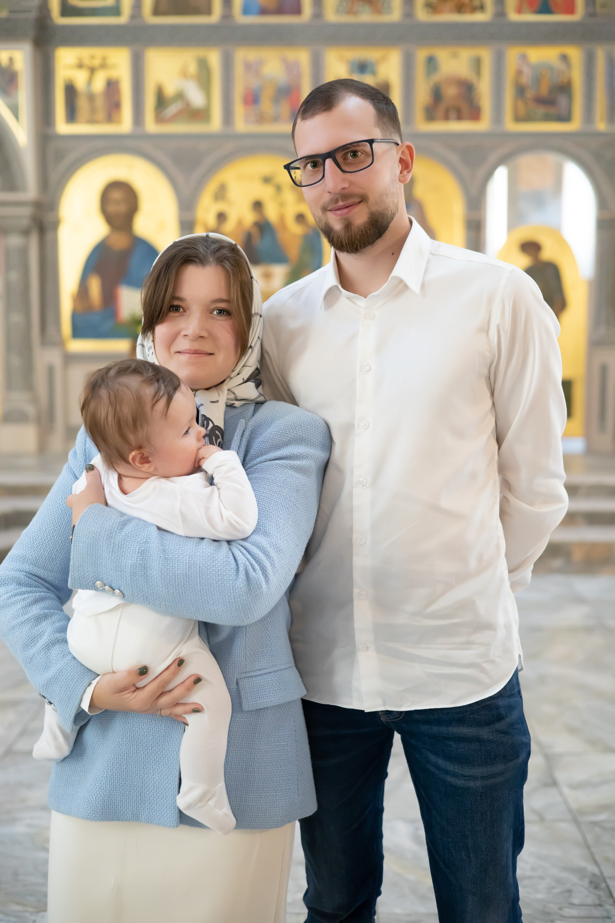 Крещение. Семейная и портретная съёмка в Москве