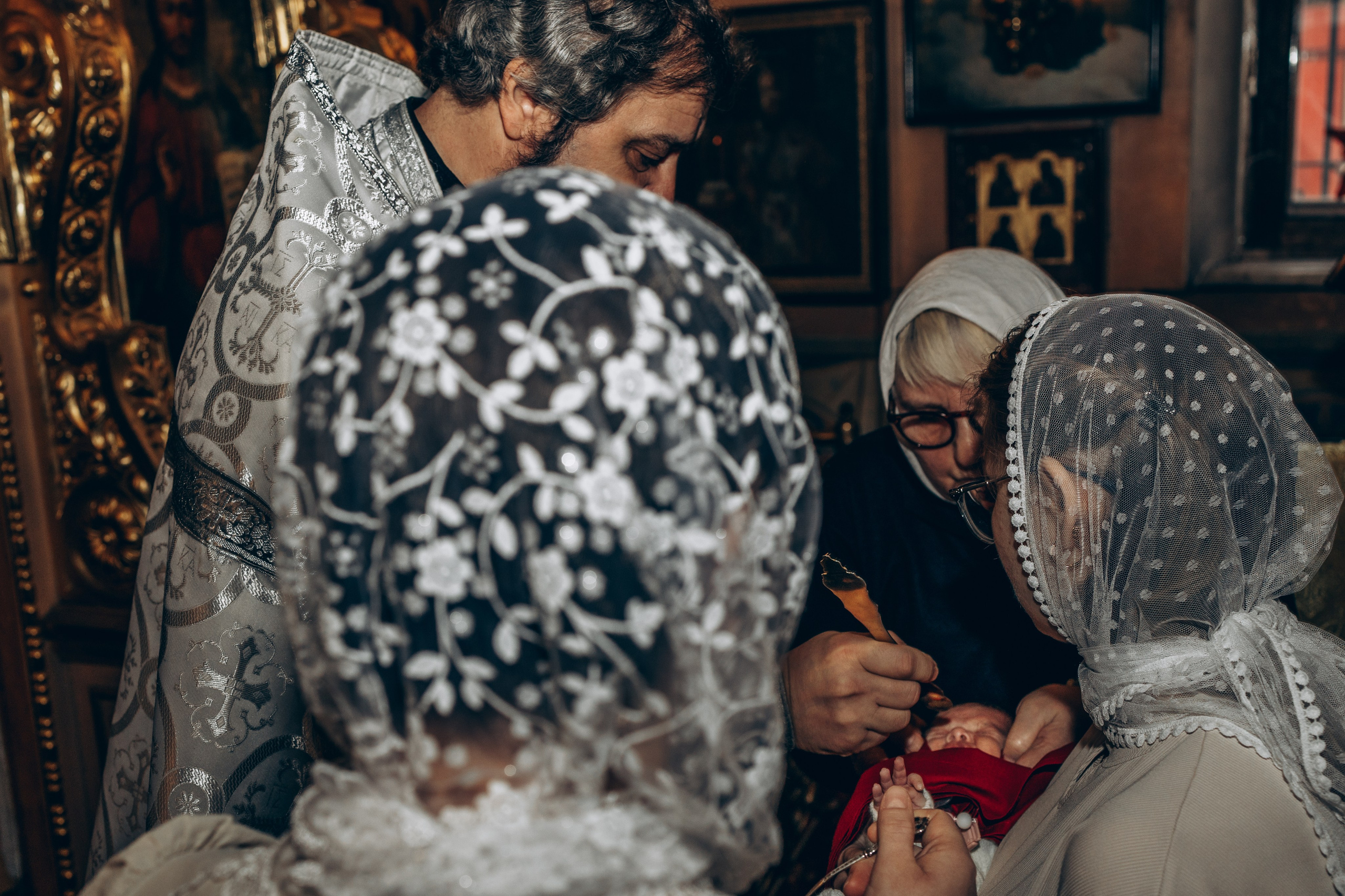 Крещение в Храме Воскресения Словущего в Даниловской Слободе. Главная