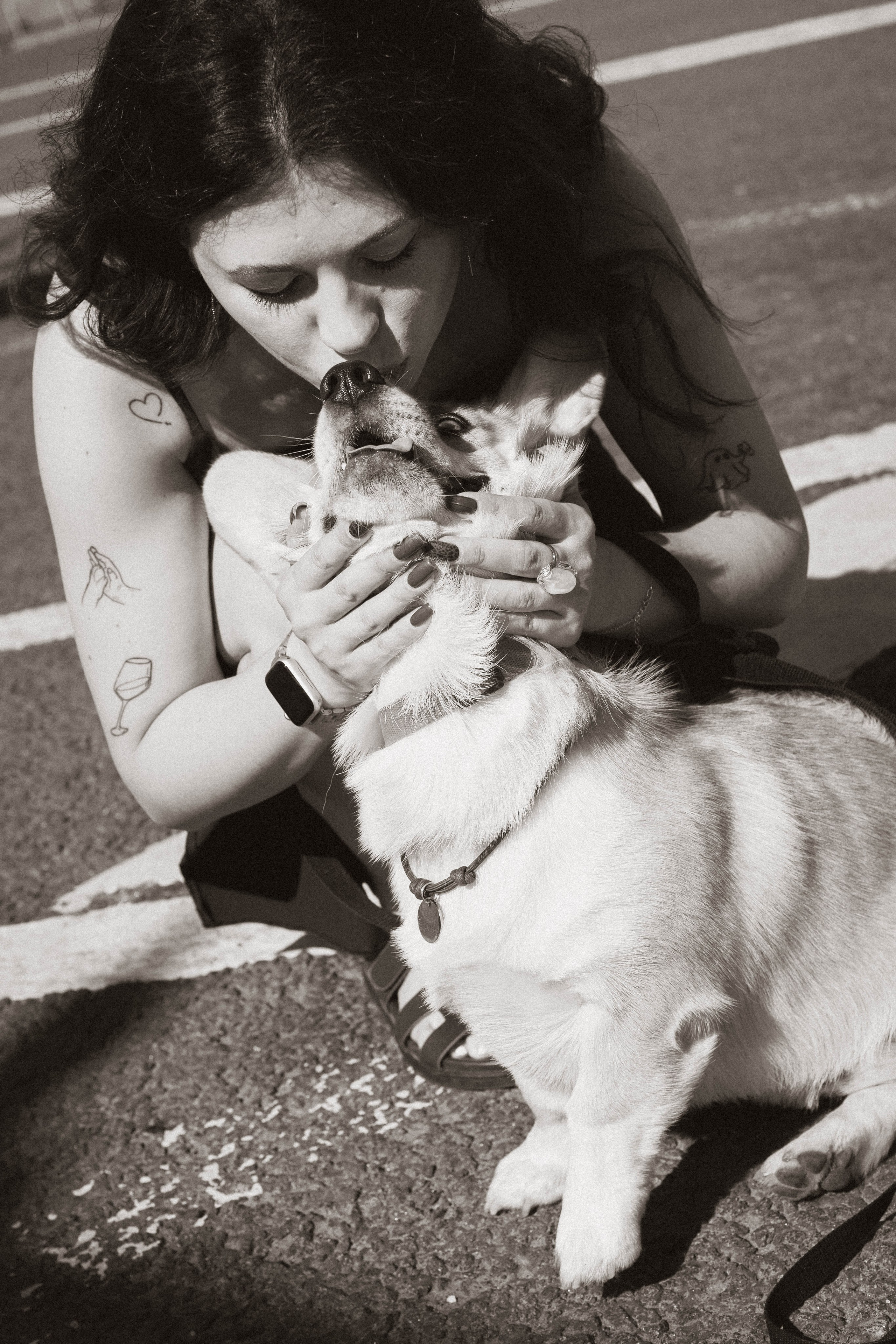 Фотосессия с собакой. Фотограф в Санкт-Петербурге Полина