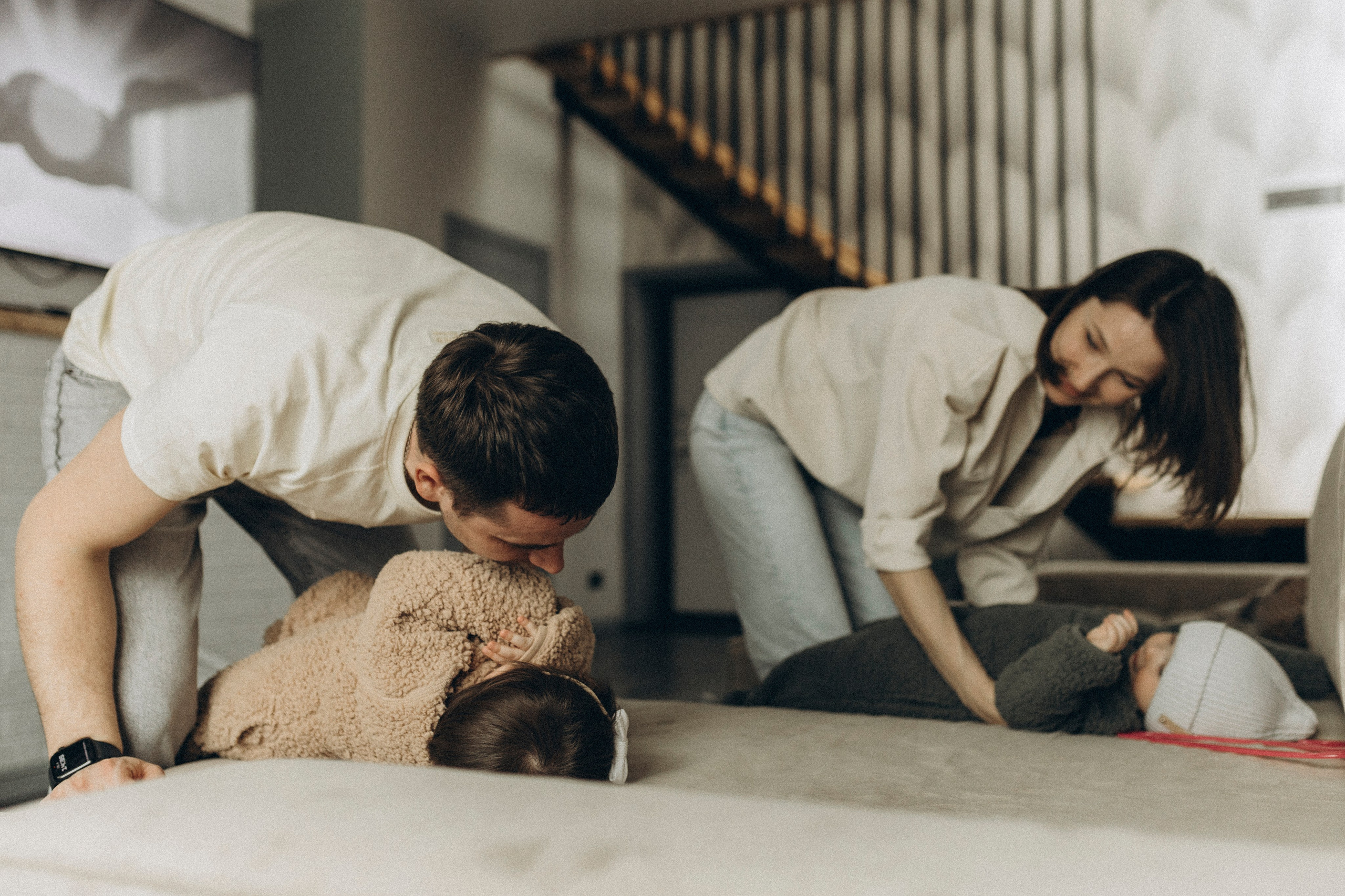 Домашняя семейная фотосессия. Семейный и детский фотограф в Рязани Васюгова Мария