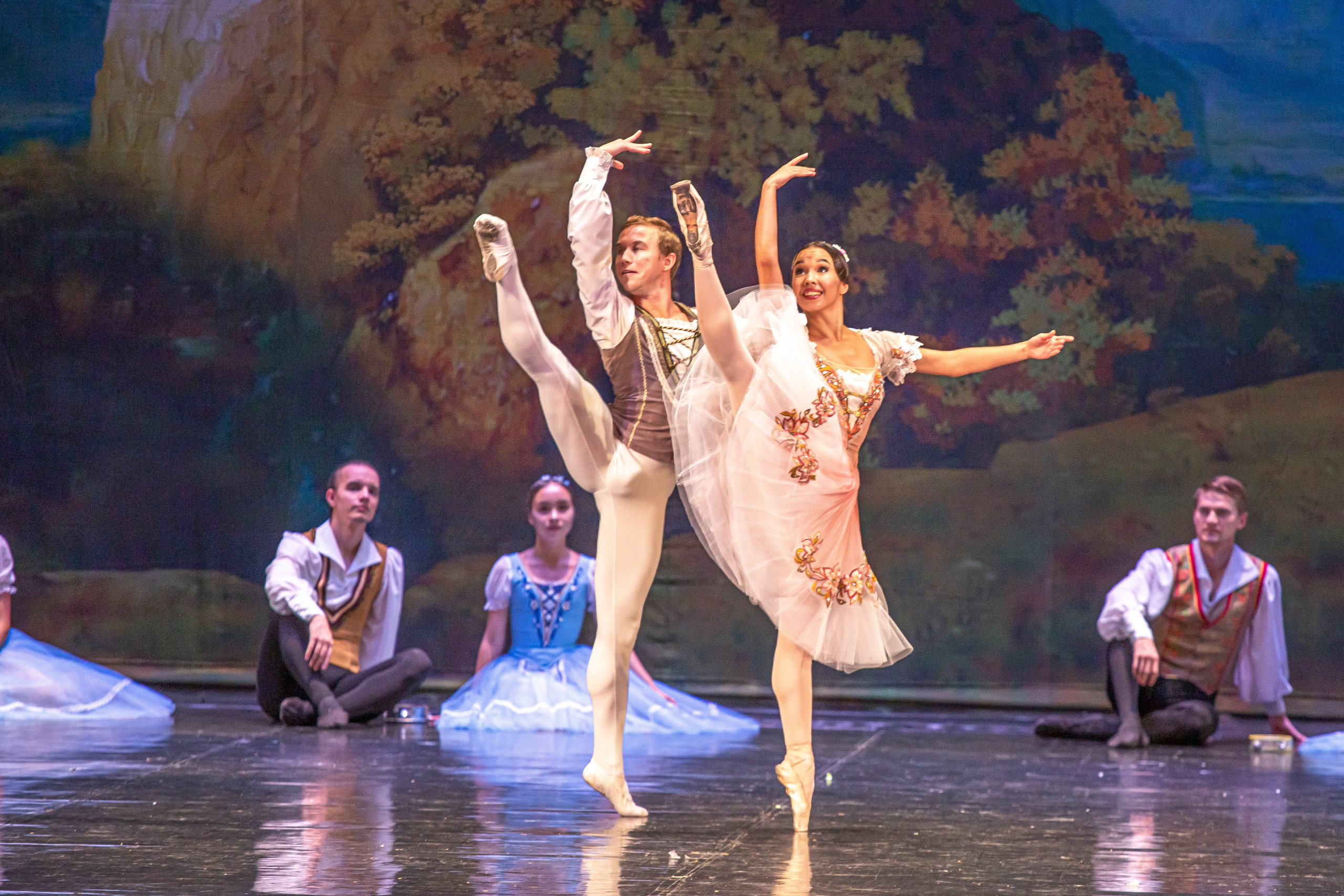 Жизель балет Марийского театра оперы и балета на сцене Зимнего театра. Фотограф в Сочи Юрий Шептаев
