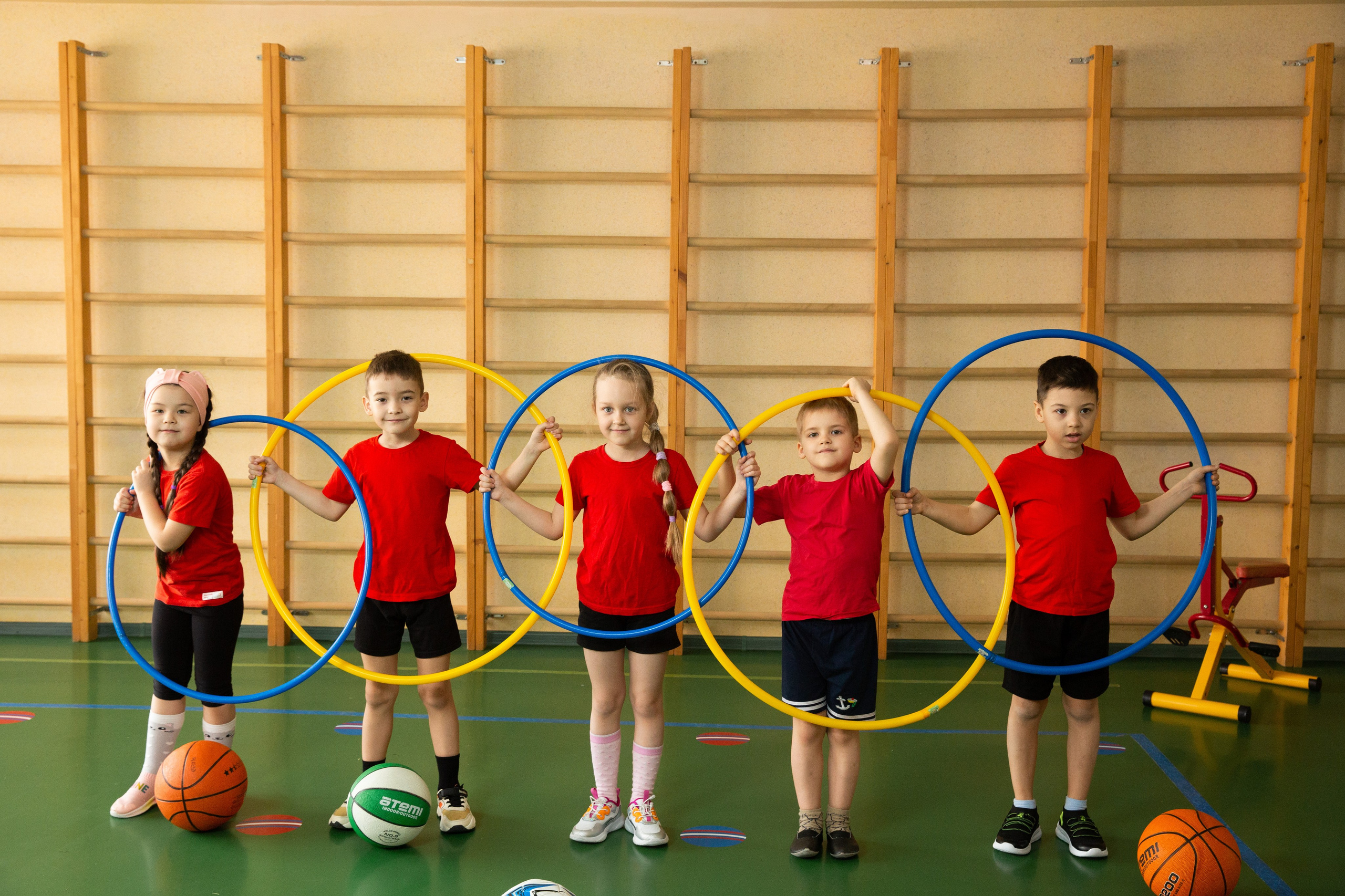 Физкультура в детском саду. Семейный, детский, школьный фотограф в Благовещенске Яна Белоусова