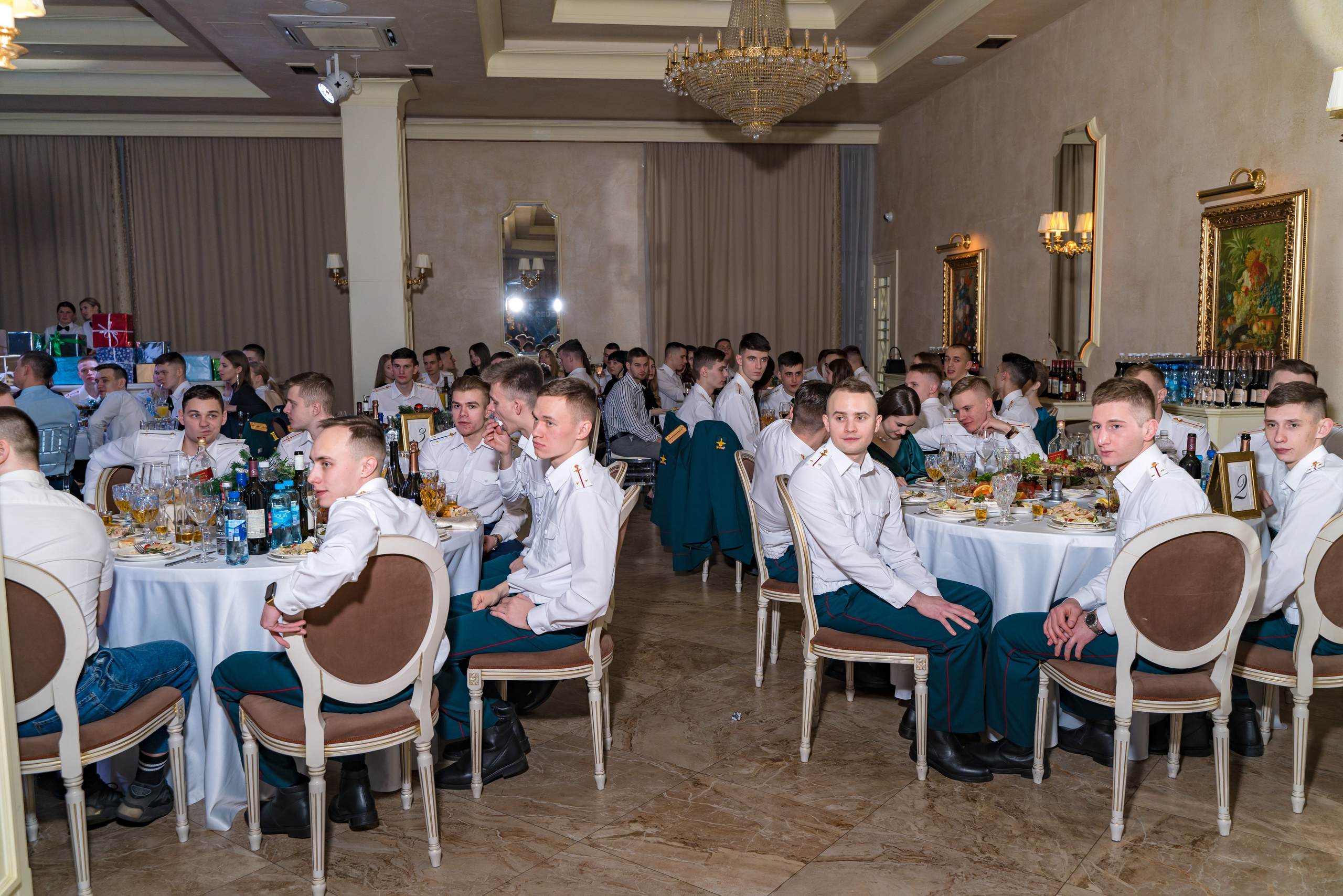 Фотосъемка выпуска военной академии и вручение дипломов