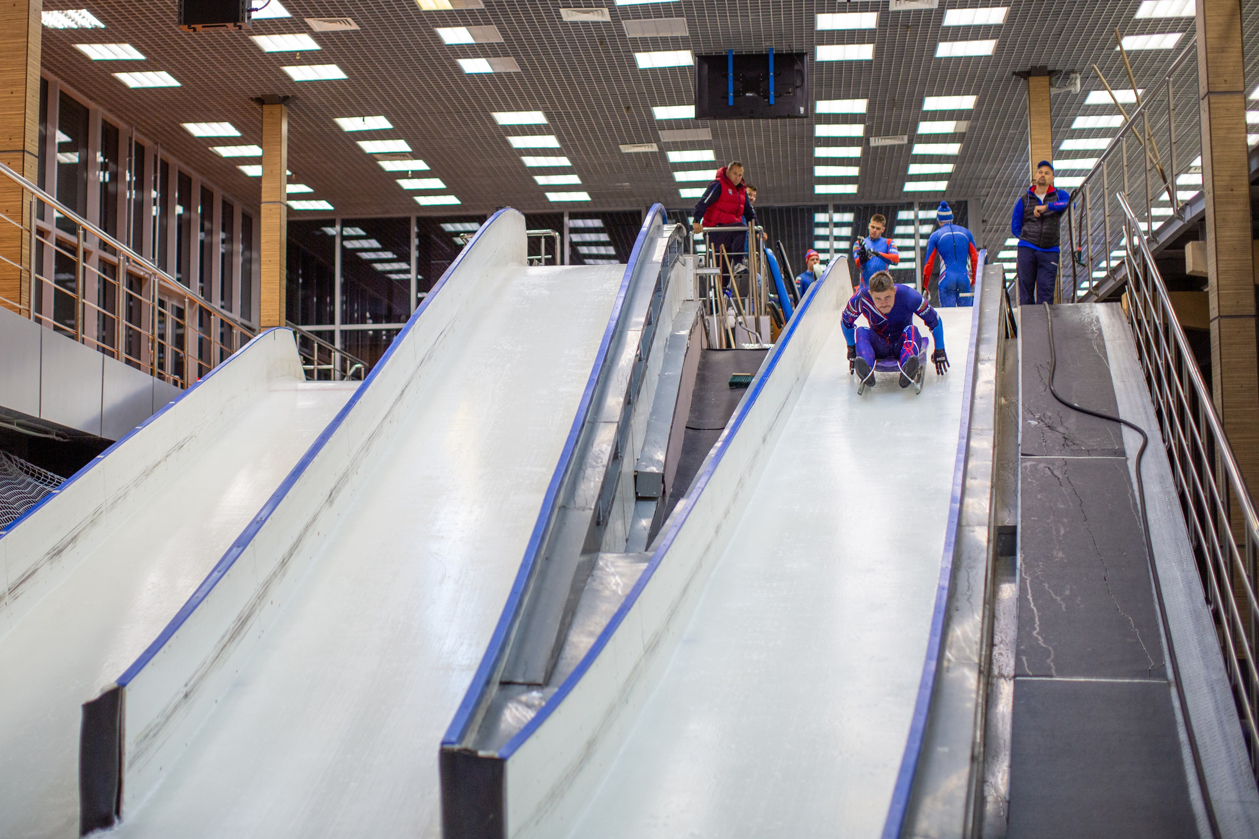 Тренировка «Федерация санного спорта»