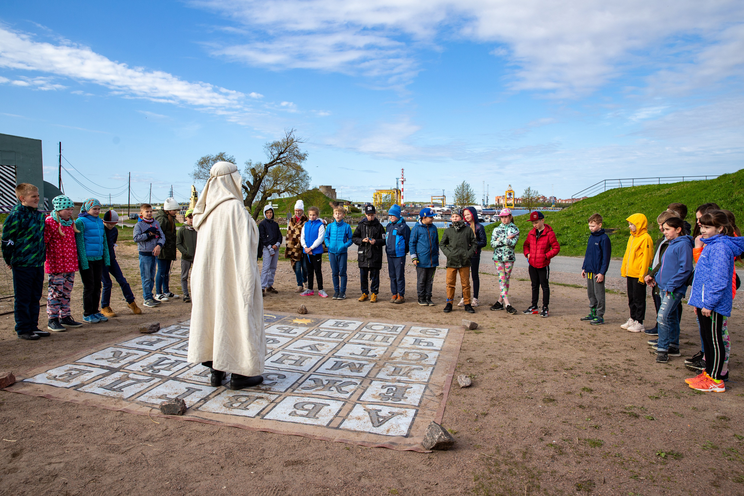 Выпускной 4 класс. Форд Боярд. Фотограф в Санкт-Петербурге Закута Ольга