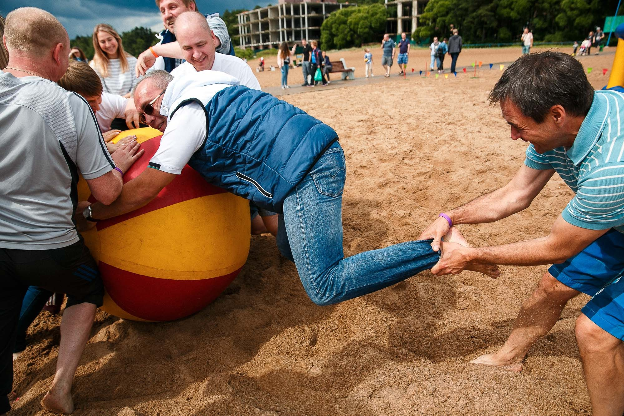 Летний корпоратив «МДС». Рабочая сторона — бизнес портрет и репортаж в Санкт-Петербурге
