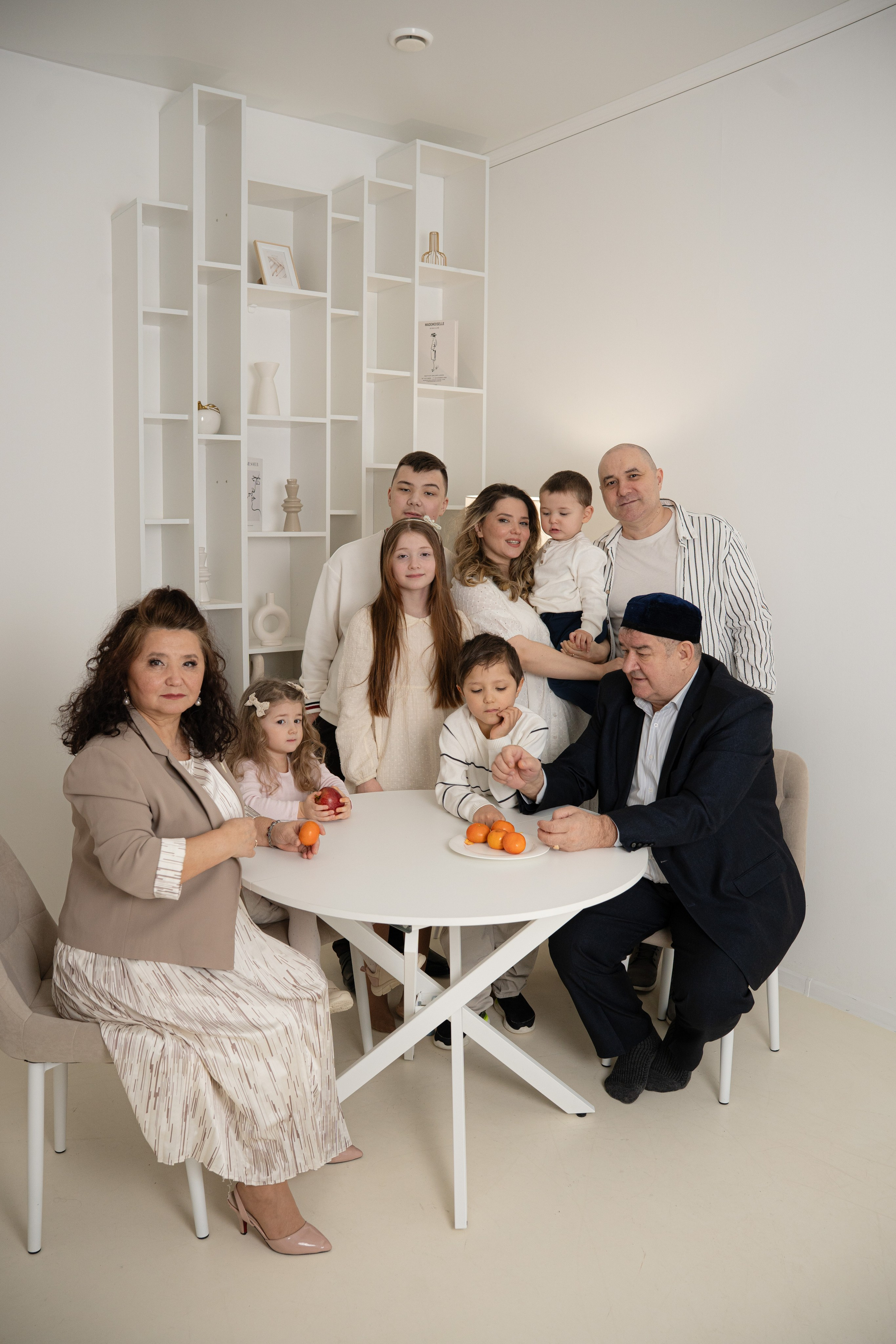 Семейная съёмка для Мадины. Студийный и портретный фотограф в САНКТ-ПЕТЕРБУРГЕИрина Махаон