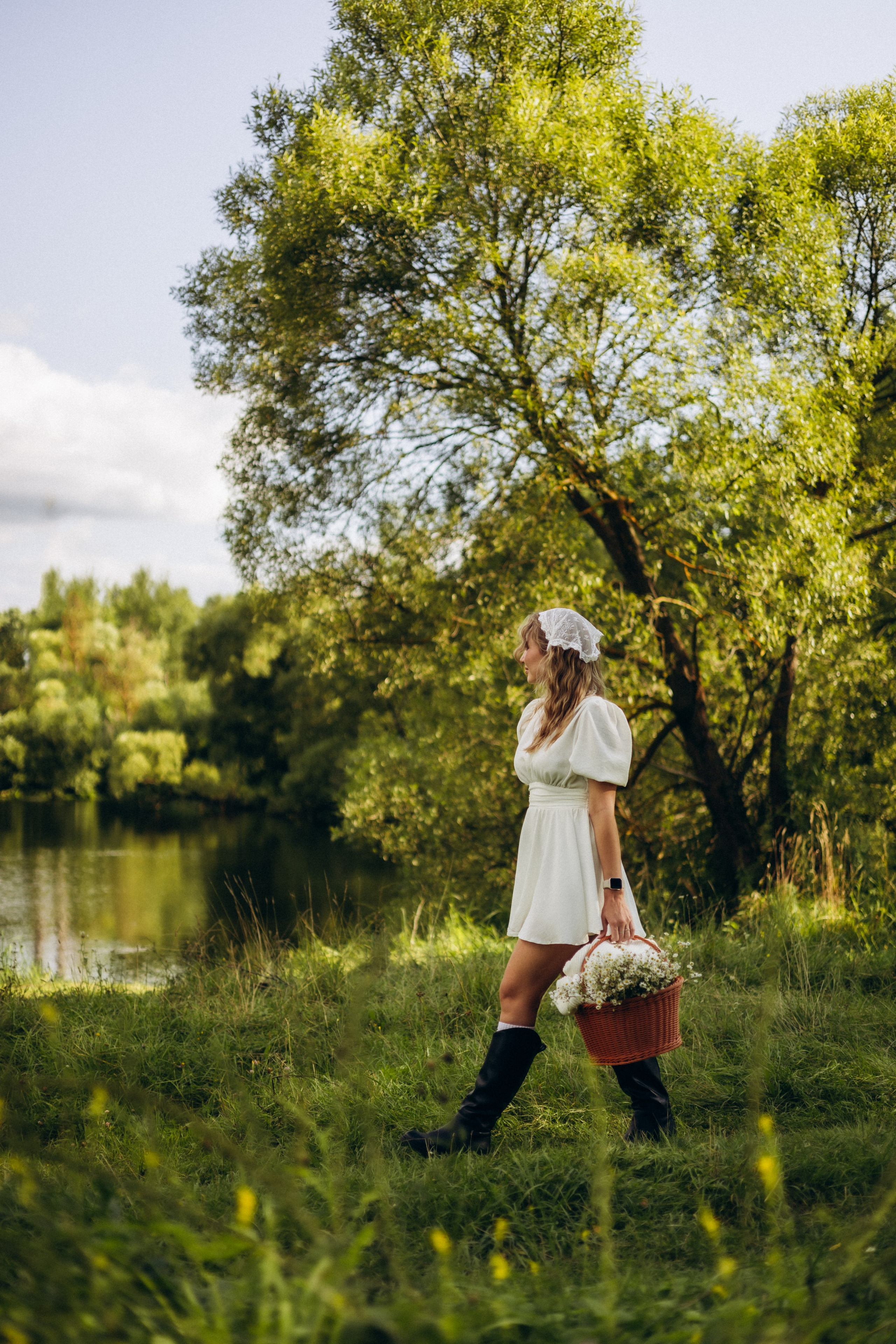 Женский портрет (15.08.2025) д. Величково (Калужская обл.). Надежда Стар семейный и церковный фотограф в Жукове и Калужской области