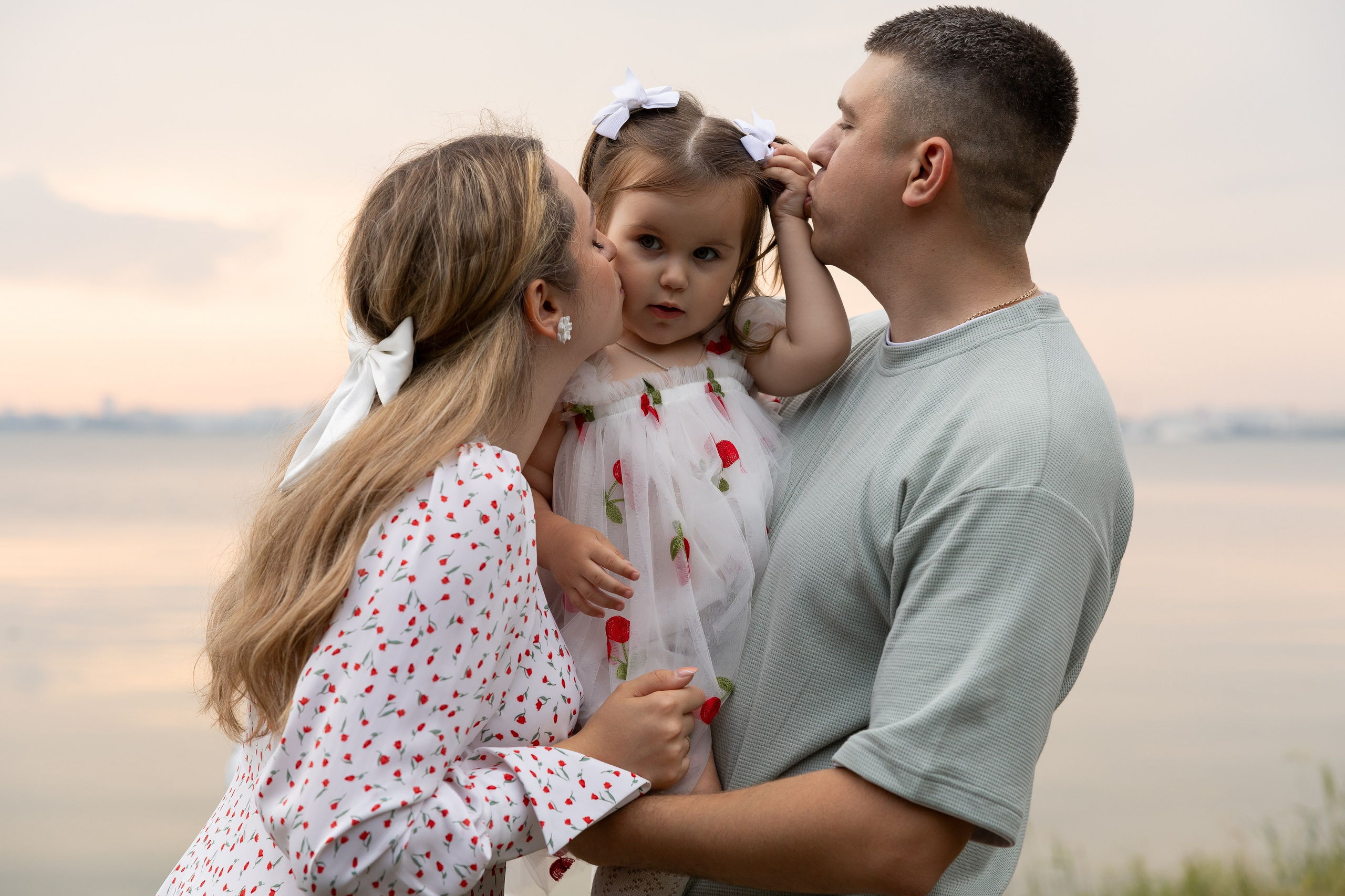 Денис, Наталья и София. Семейный и свадебный фотограф в Челябинске Мария Леонтьева
