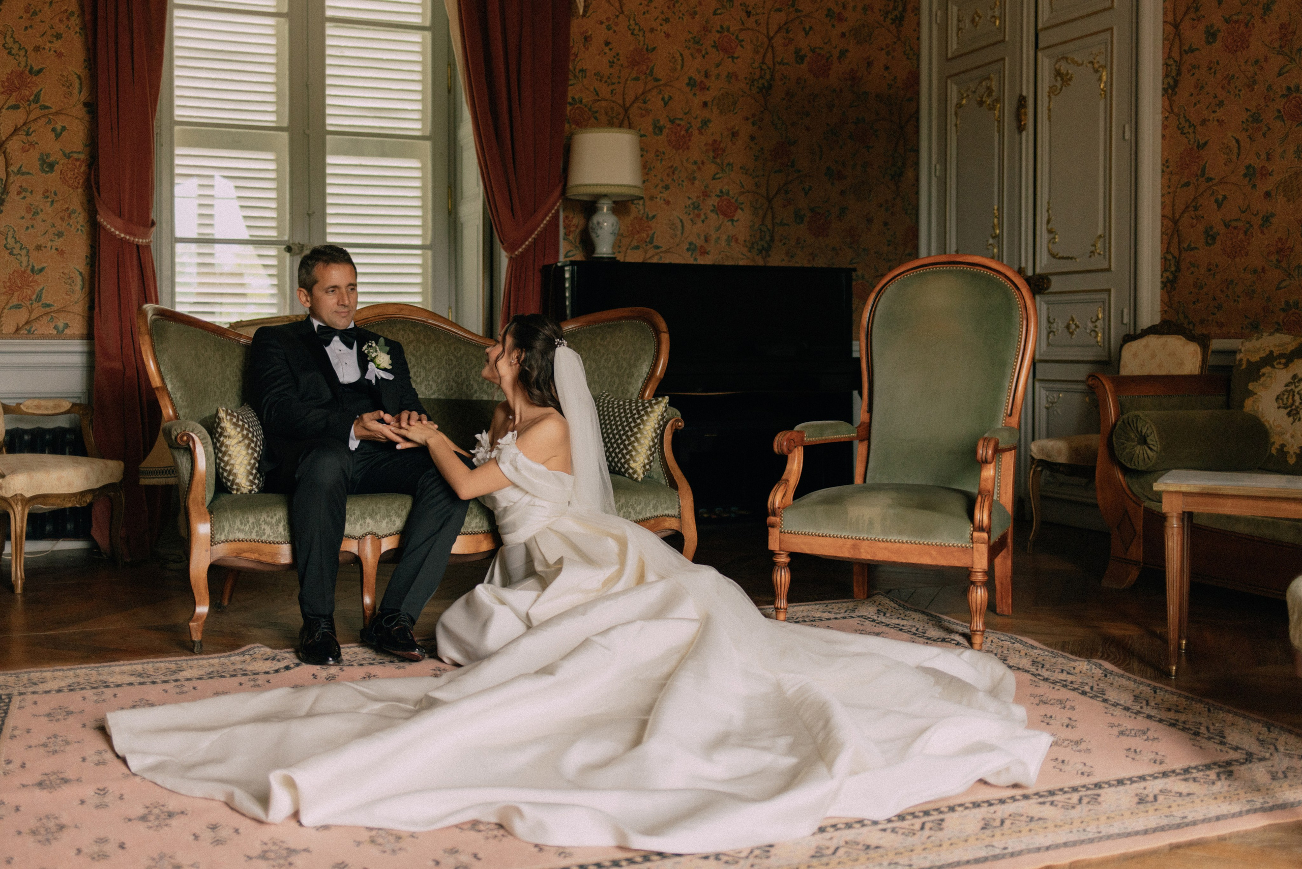 Pendant la pluie. Photographe à Paris