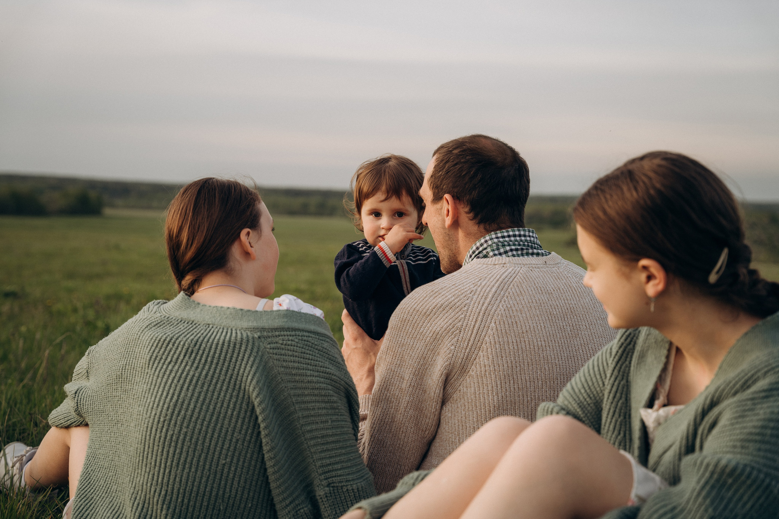 Семья Коломиных. Семейный фотограф в Клину и Москве Елена Храпунова