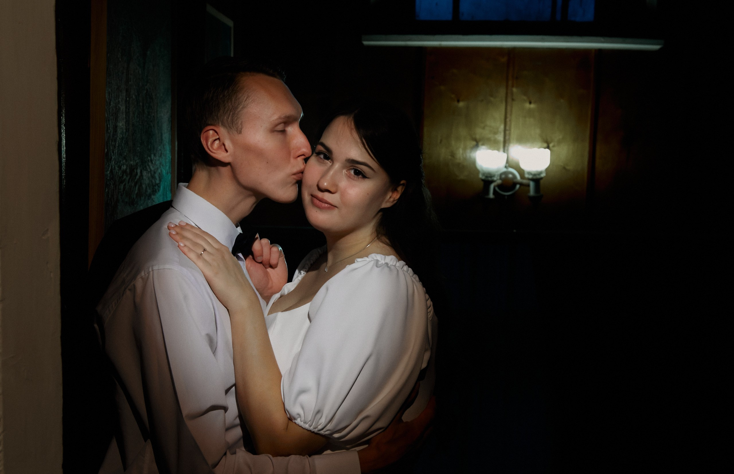 Данила и Ульяна фотосет для двоих в музее. Свадебный и семейный фотограф в г. Волхов Алексей Кочерыжкин