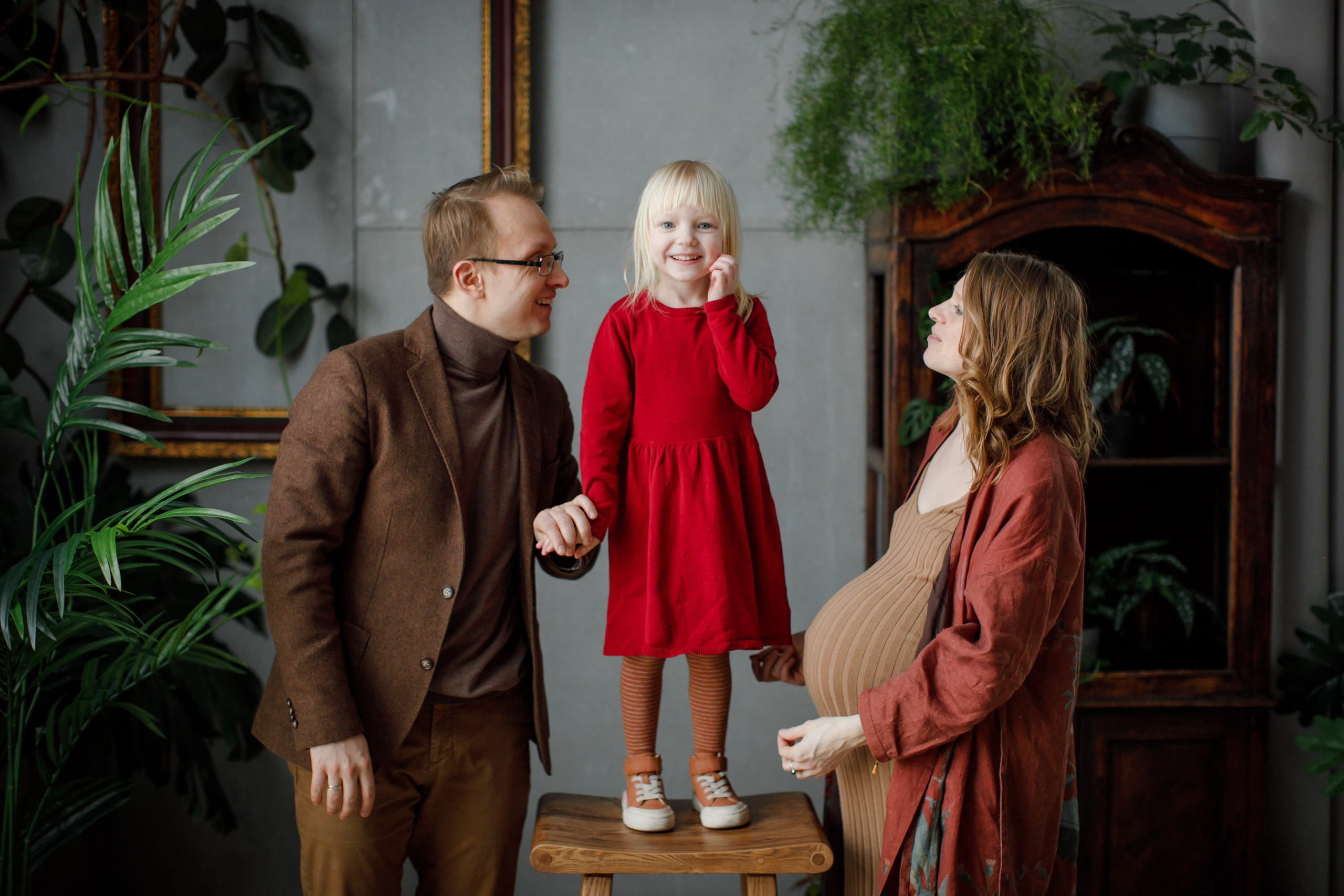 Семейное. Анюта, Даня и дети. Школьные альбомы, Семейные съемки, Портреты, Фотограф Елена Кузнецова