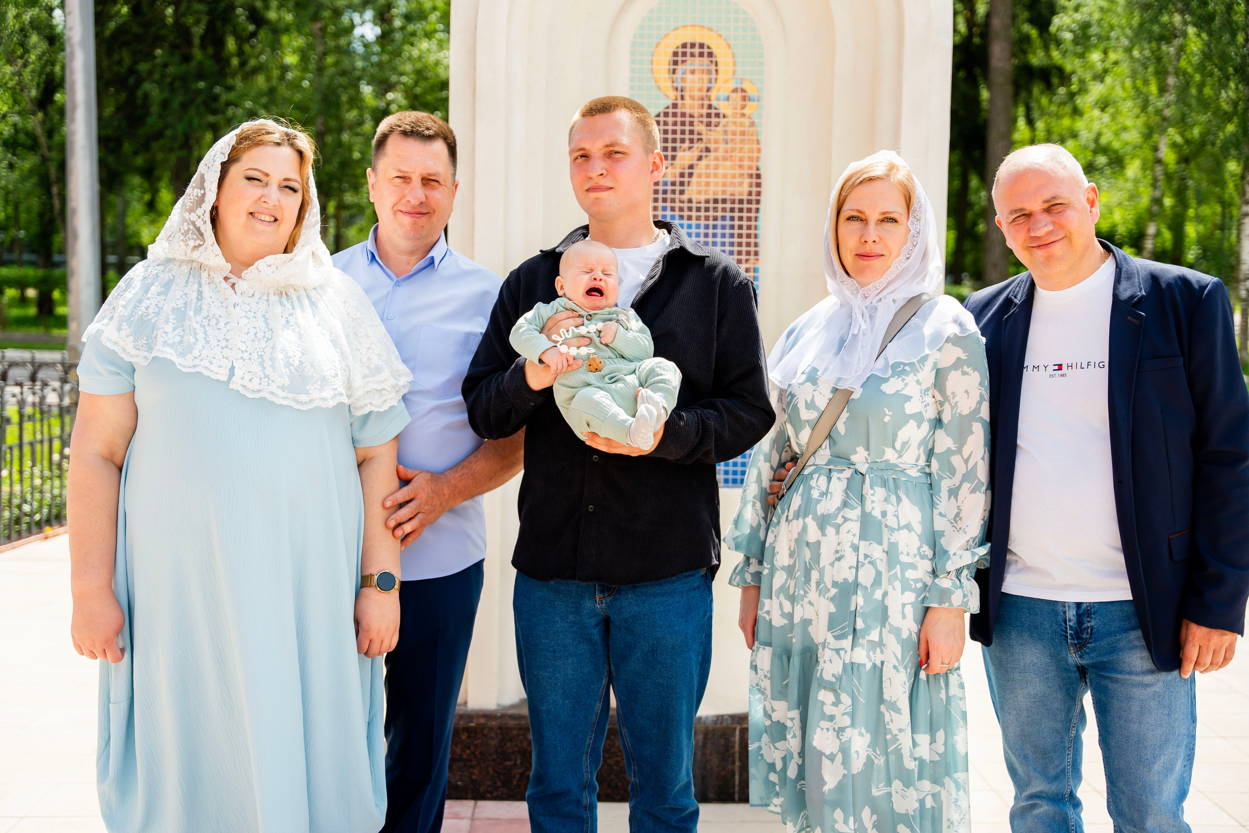 Крещение Льва. Фотограф Юлия Попова