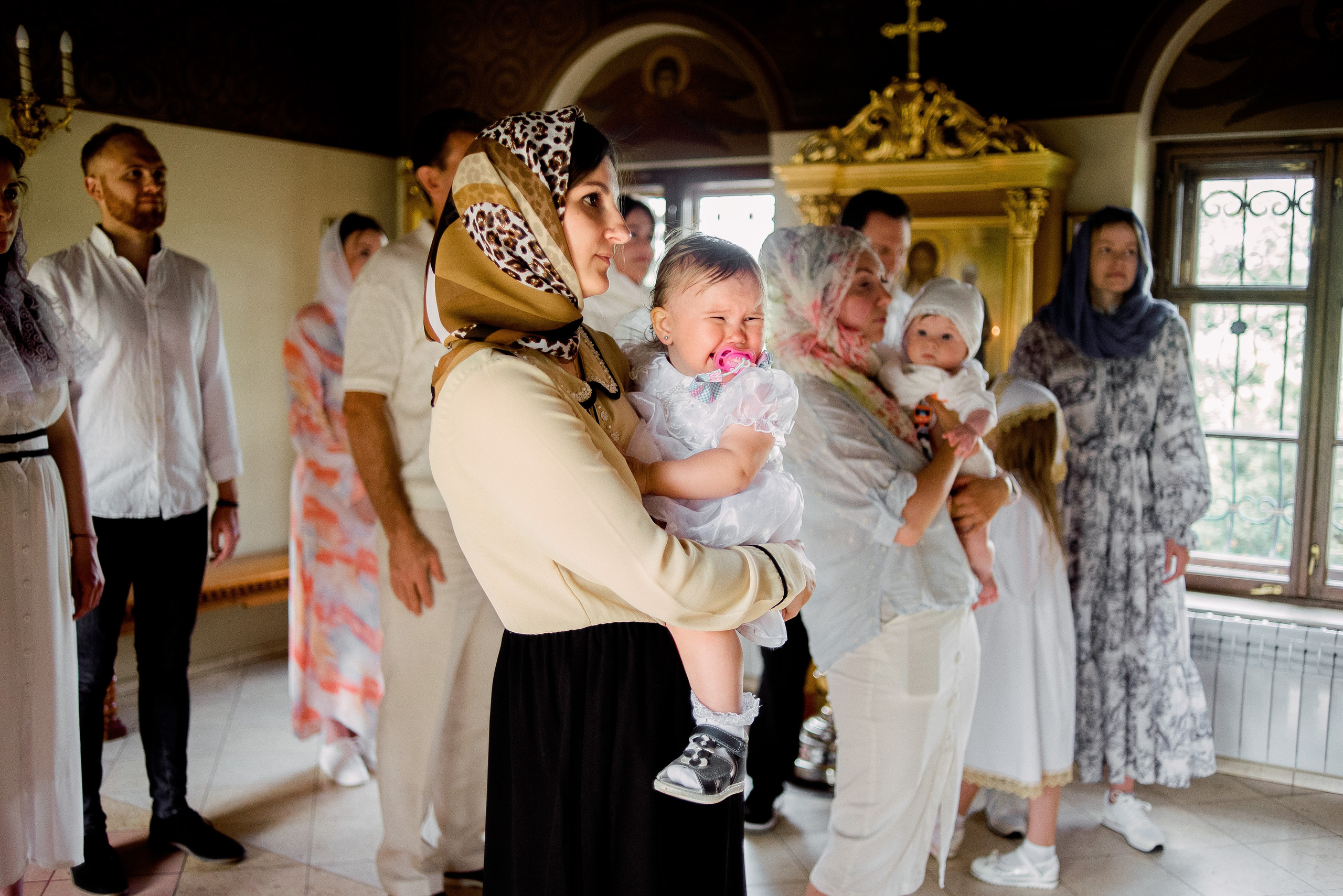 Крещение Ники. Фотограф Юлия Попова