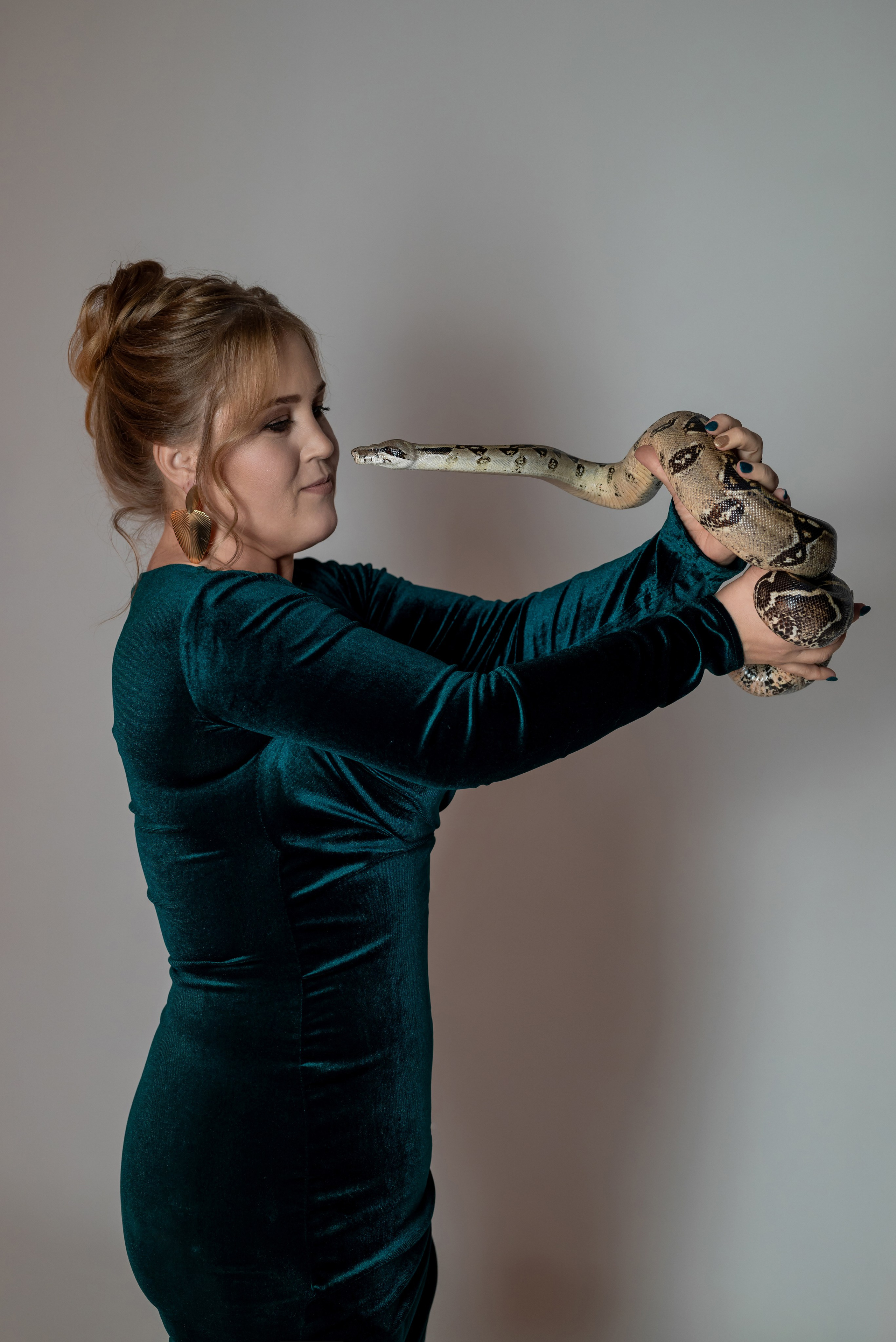 Фотопроект со змеёй 2025 г. Фотограф в городе Салават