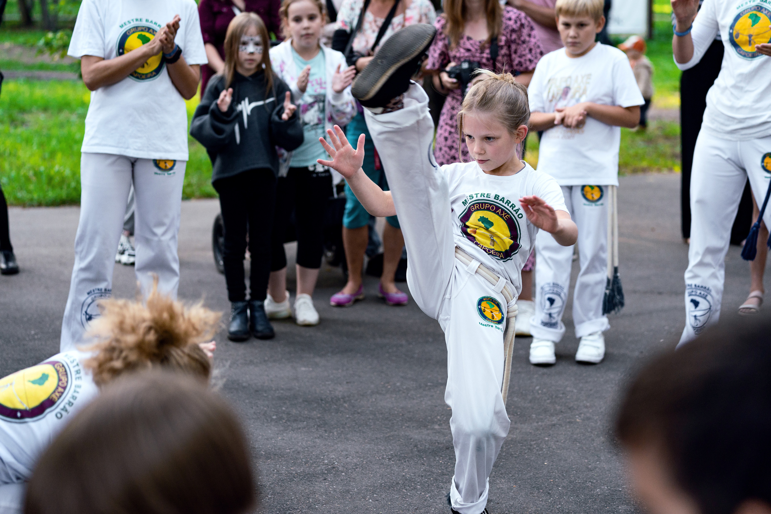 Открытый урок по Капоэйре в г. Пушкино. Фотограф в Москве Ткаченко Владимир