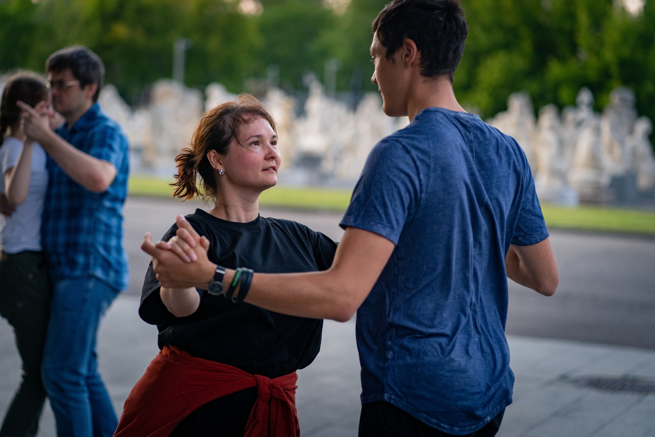 Вечерние танцы в парке Музеон. Фотограф в Москве Ткаченко Владимир