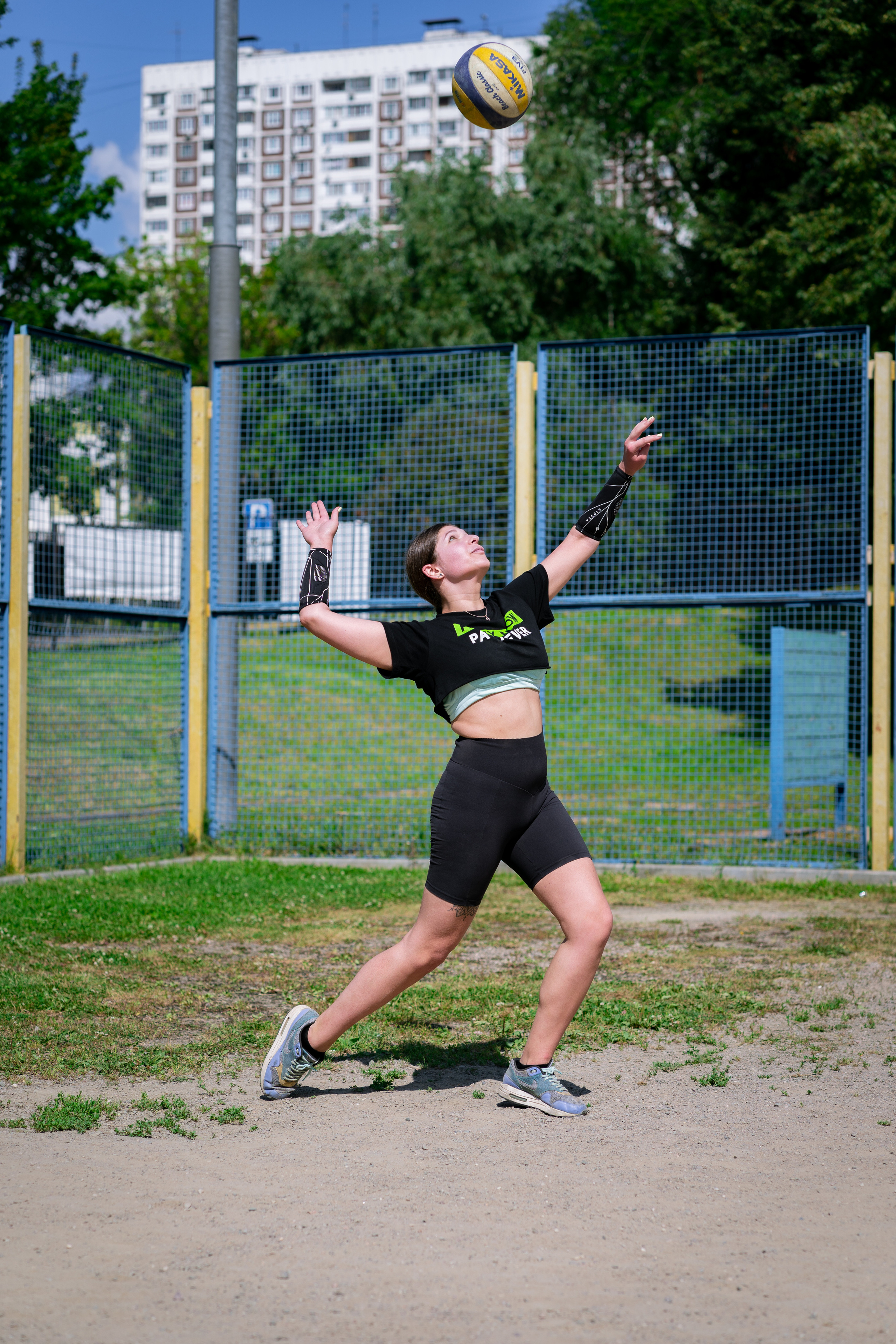 Дворовый волейбол. Фотограф в Москве Ткаченко Владимир