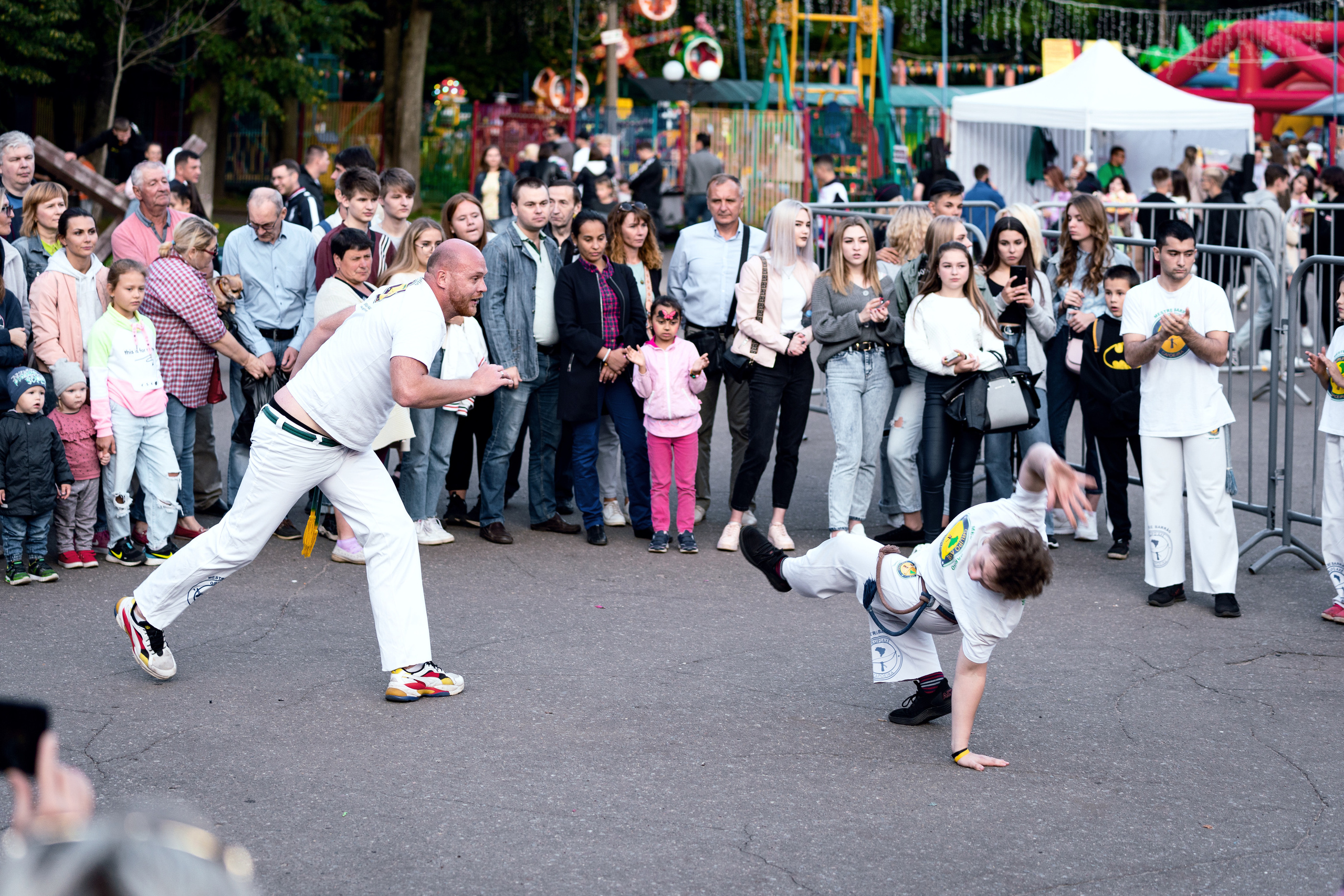 Открытый урок по Капоэйре в г. Пушкино. Фотограф в Москве Ткаченко Владимир
