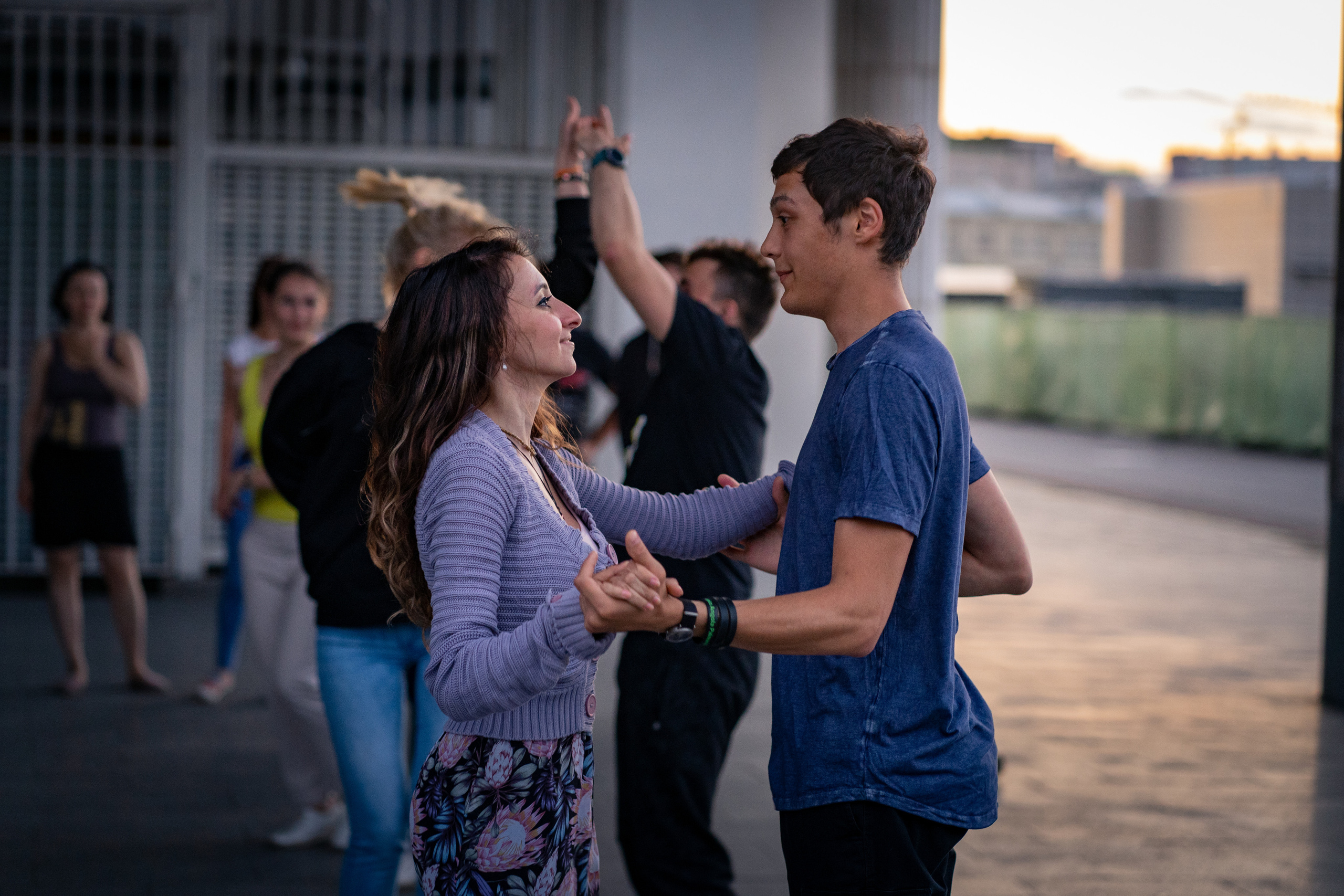 Вечерние танцы в парке Музеон. Фотограф в Москве Ткаченко Владимир