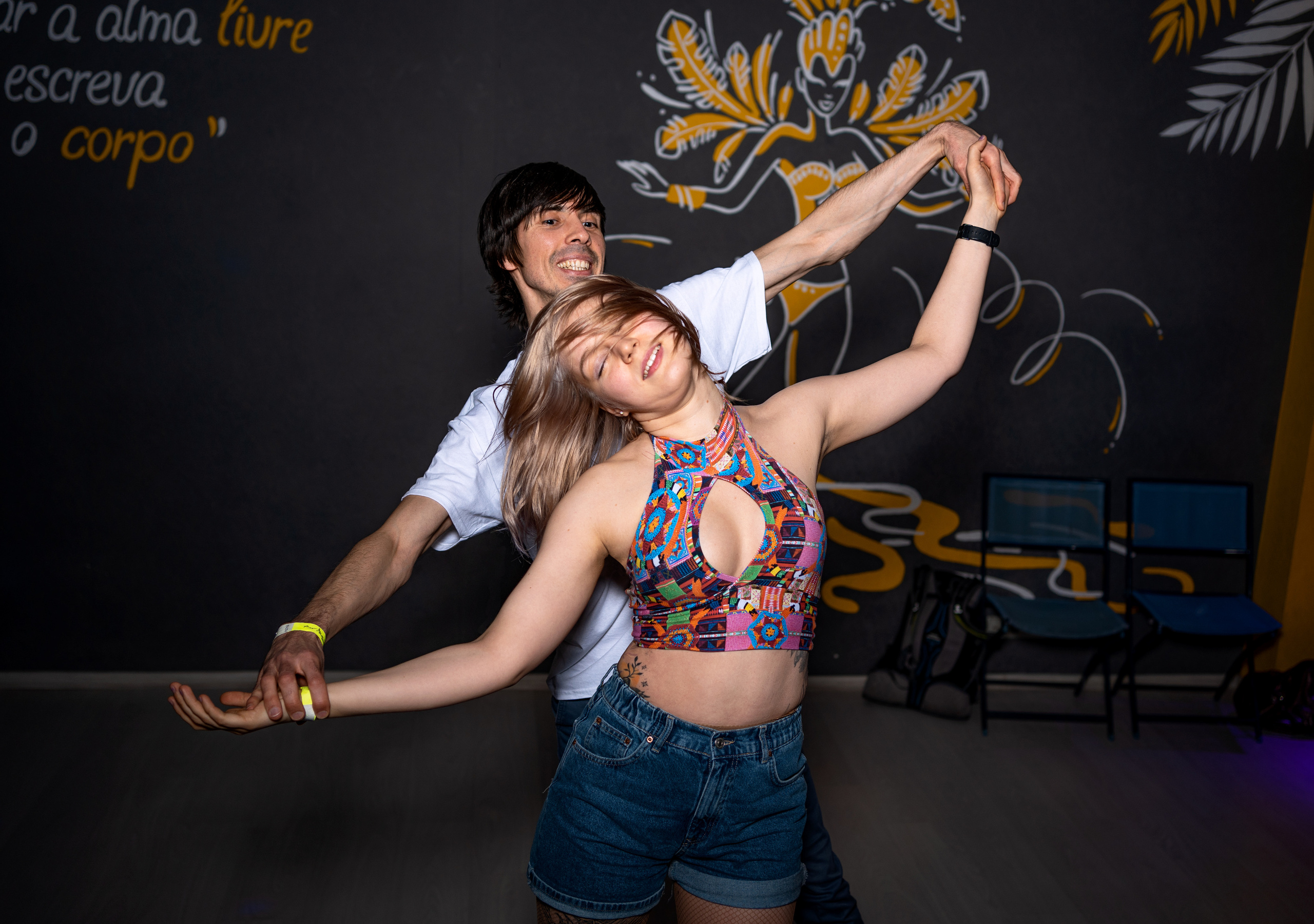 Вечеринка в школе Brazuka. Фотограф в Москве Ткаченко Владимир