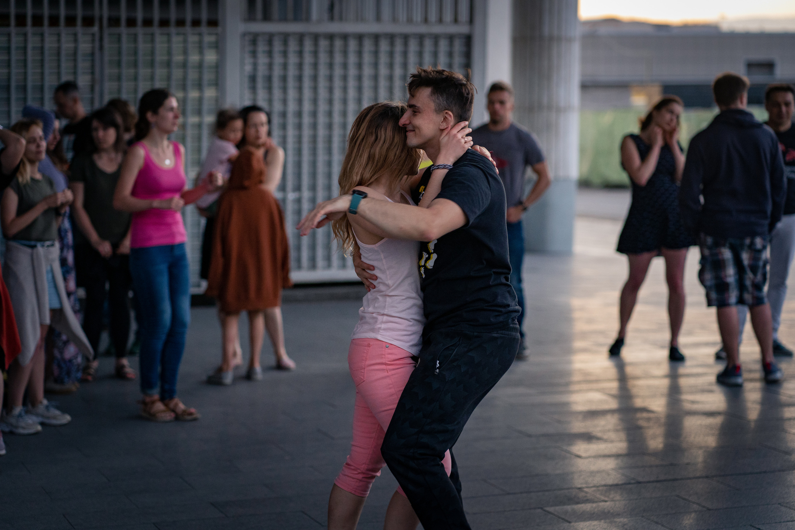 Вечерние танцы в парке Музеон. Фотограф в Москве Ткаченко Владимир