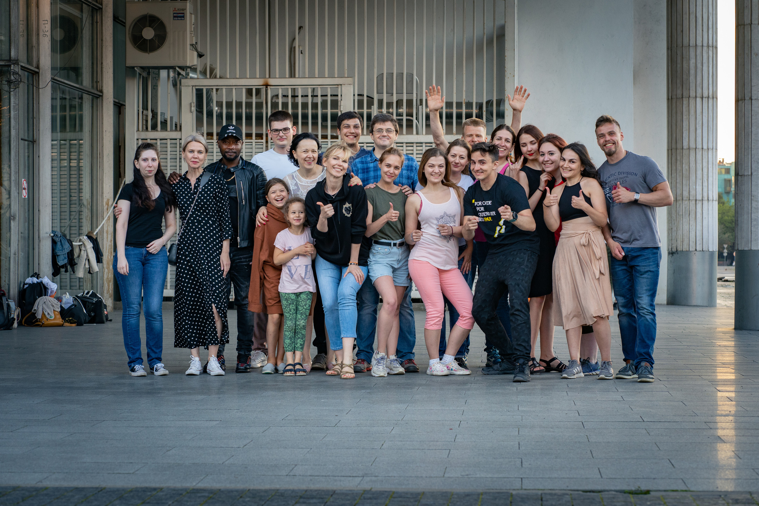 Вечерние танцы в парке Музеон. Фотограф в Москве Ткаченко Владимир