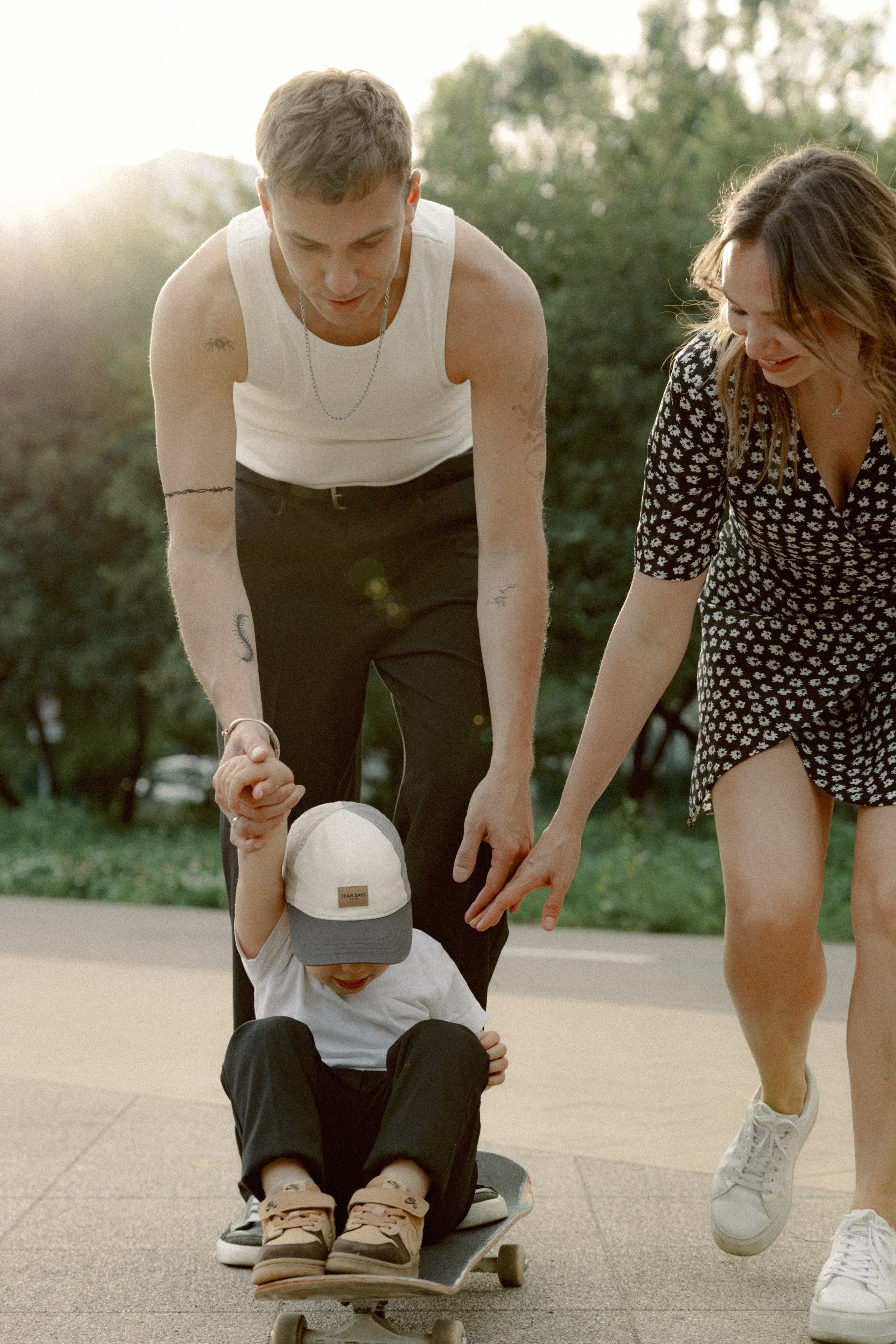 Гриша + Алина + Платон. Семейный и детский фотограф Юлия Шох