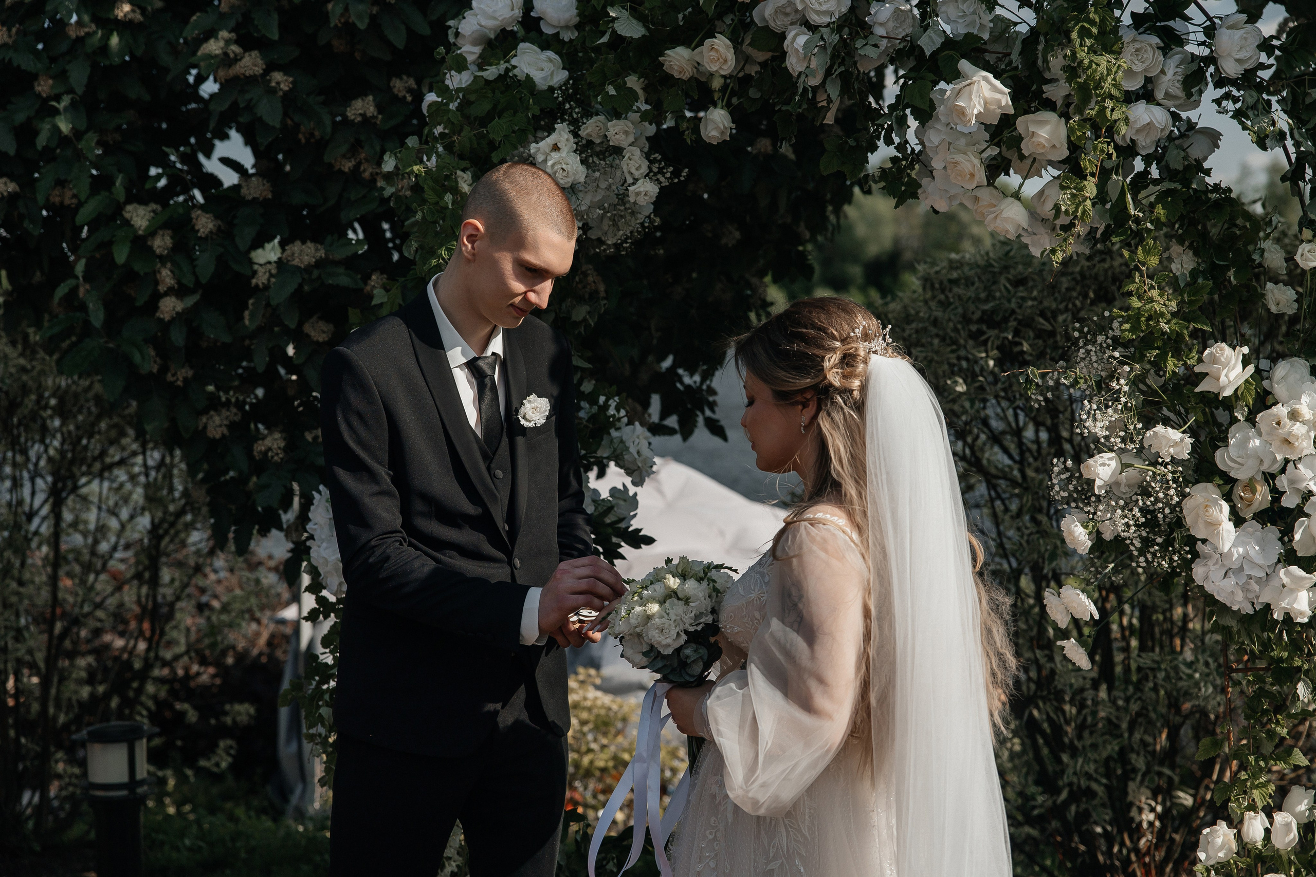Выездная церемония в Капитан Клуб Жуковский. Свадебный фотограф в Москве Дарья Олендарёва