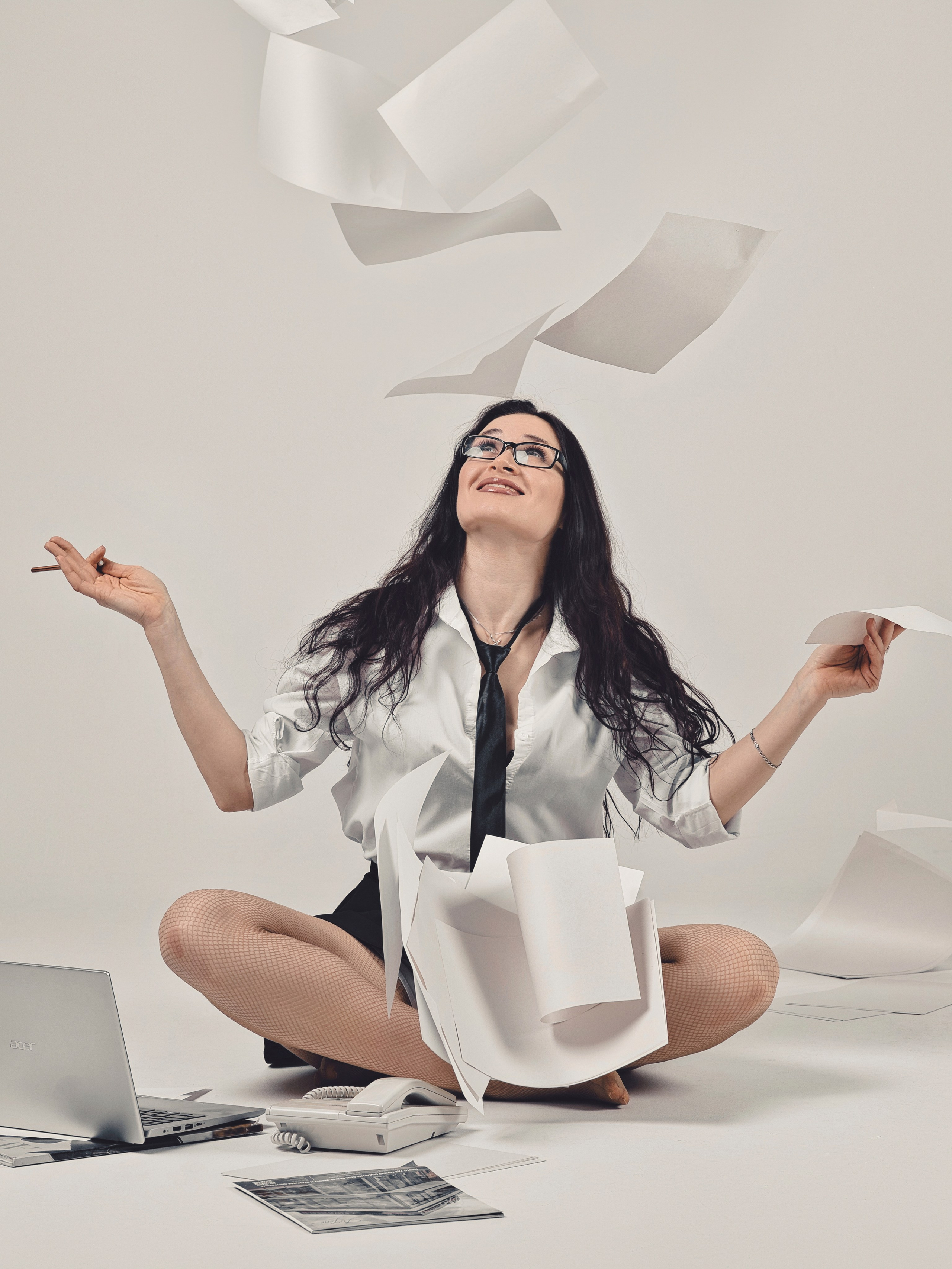 Секретарша. Фотограф Денис Кривопусков