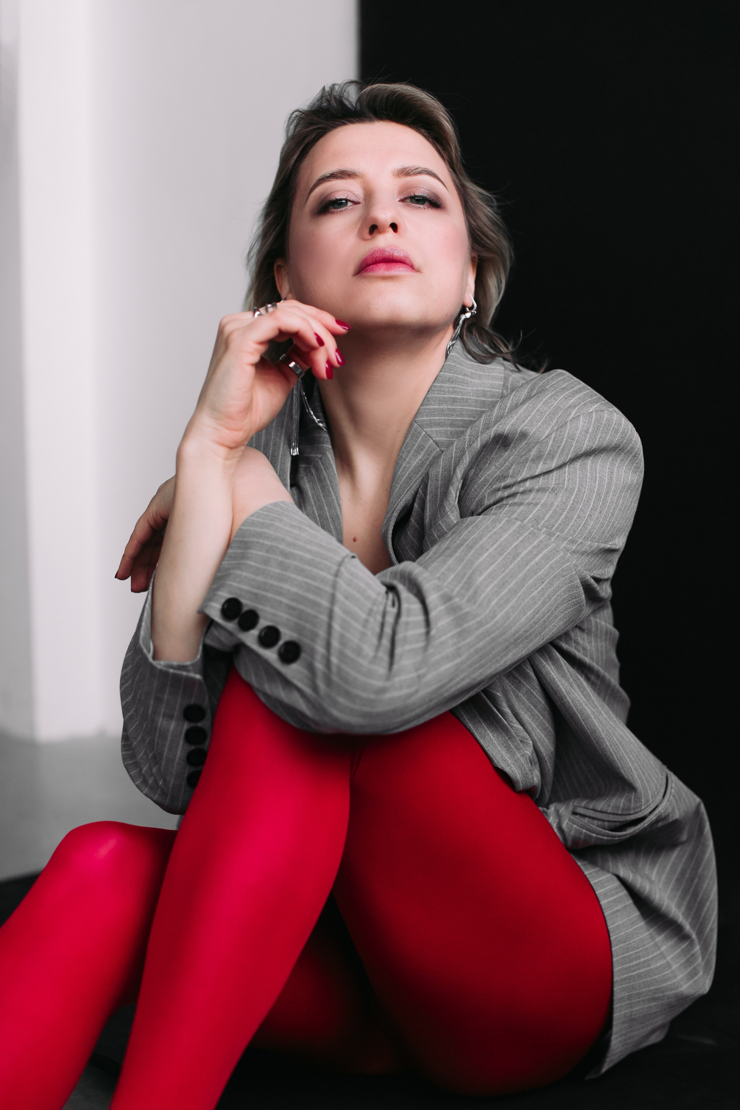 фотосессия в студии женский портрет новосибирск