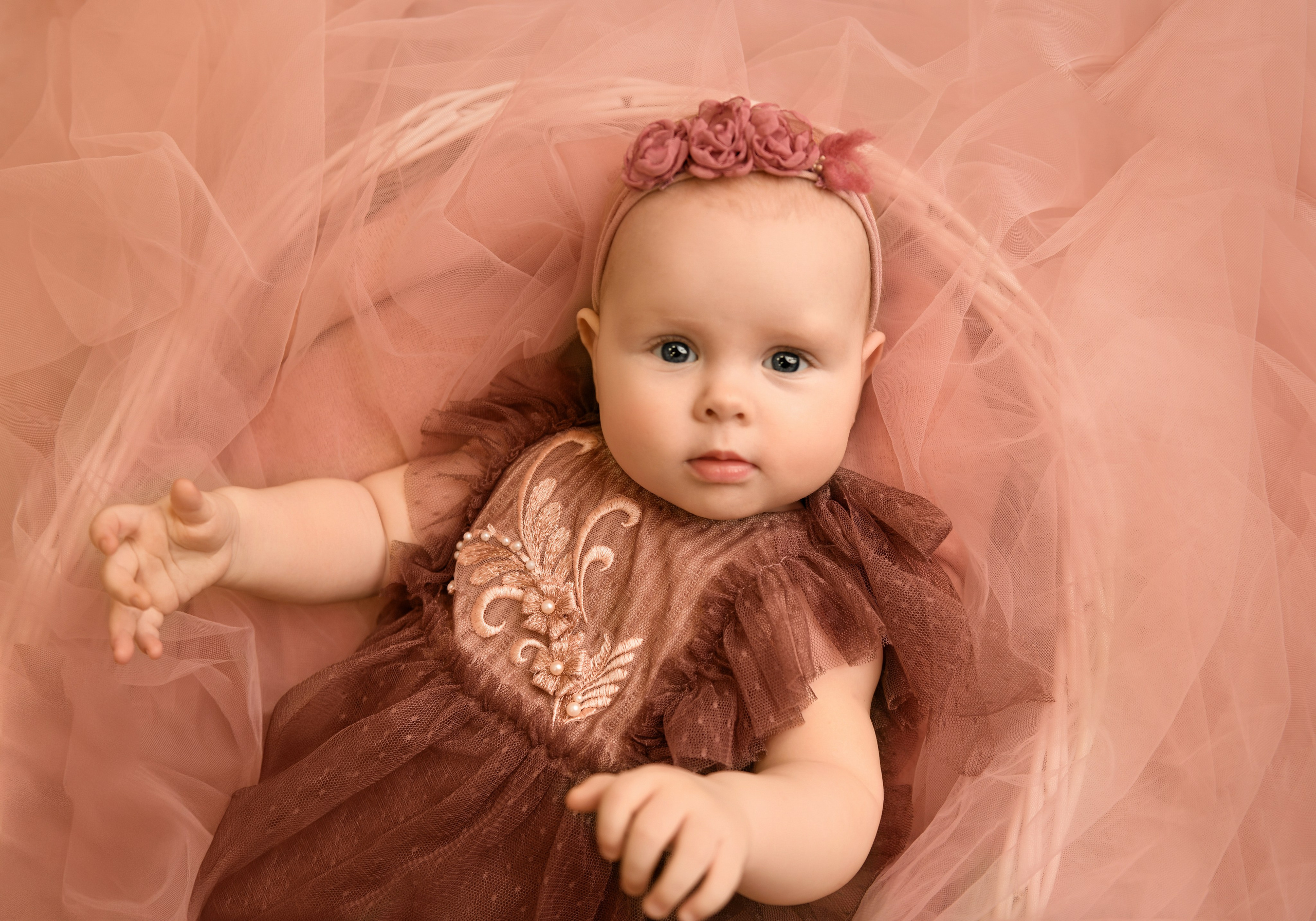 3-6 месяцев. Фотограф новорожденных, беременных и детей до года Татьяна Николаева В