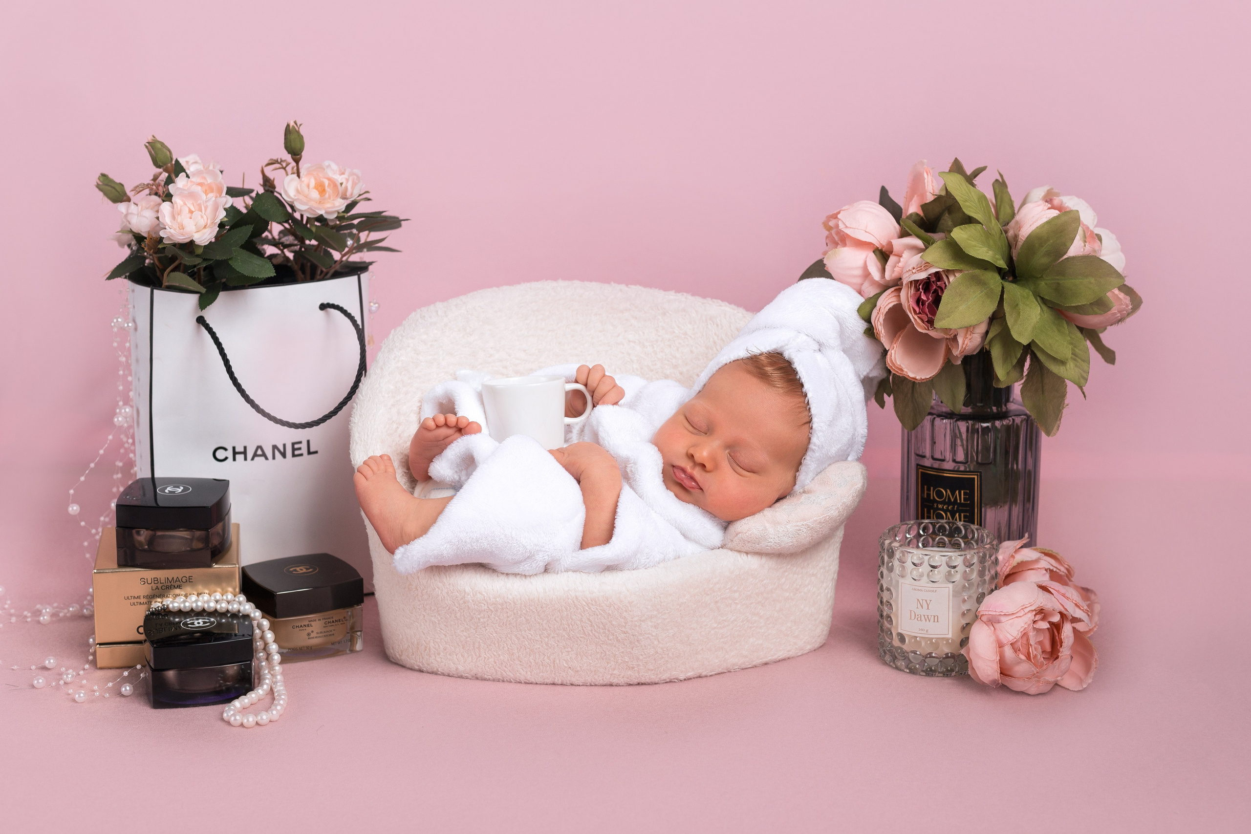 Девочки. Фотограф новорожденных в Омске Анастасия Моисеева